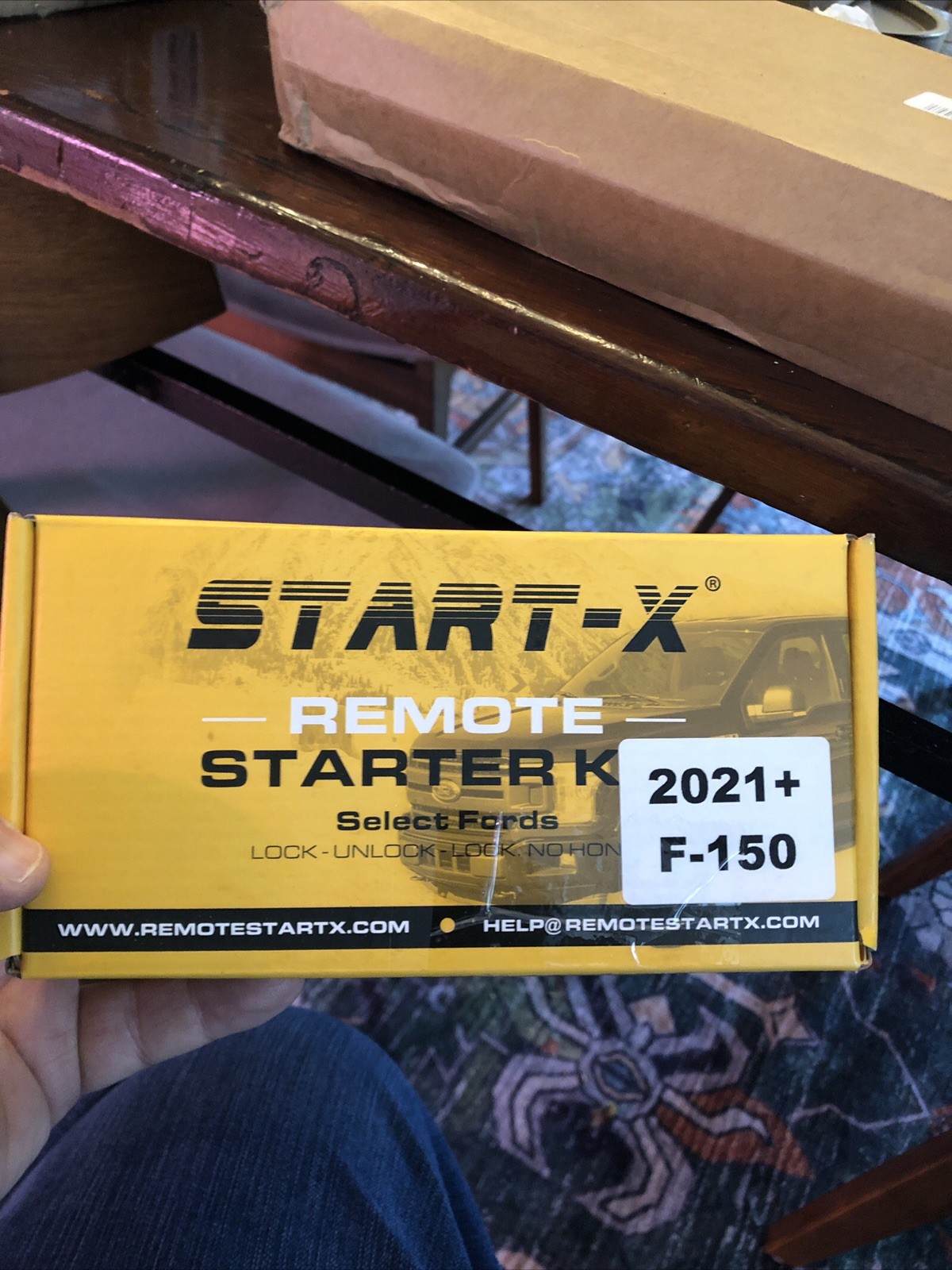 Start-X Remote Starter Kit Ford F150 2021 2022 2023, Push To Start Key Ignition