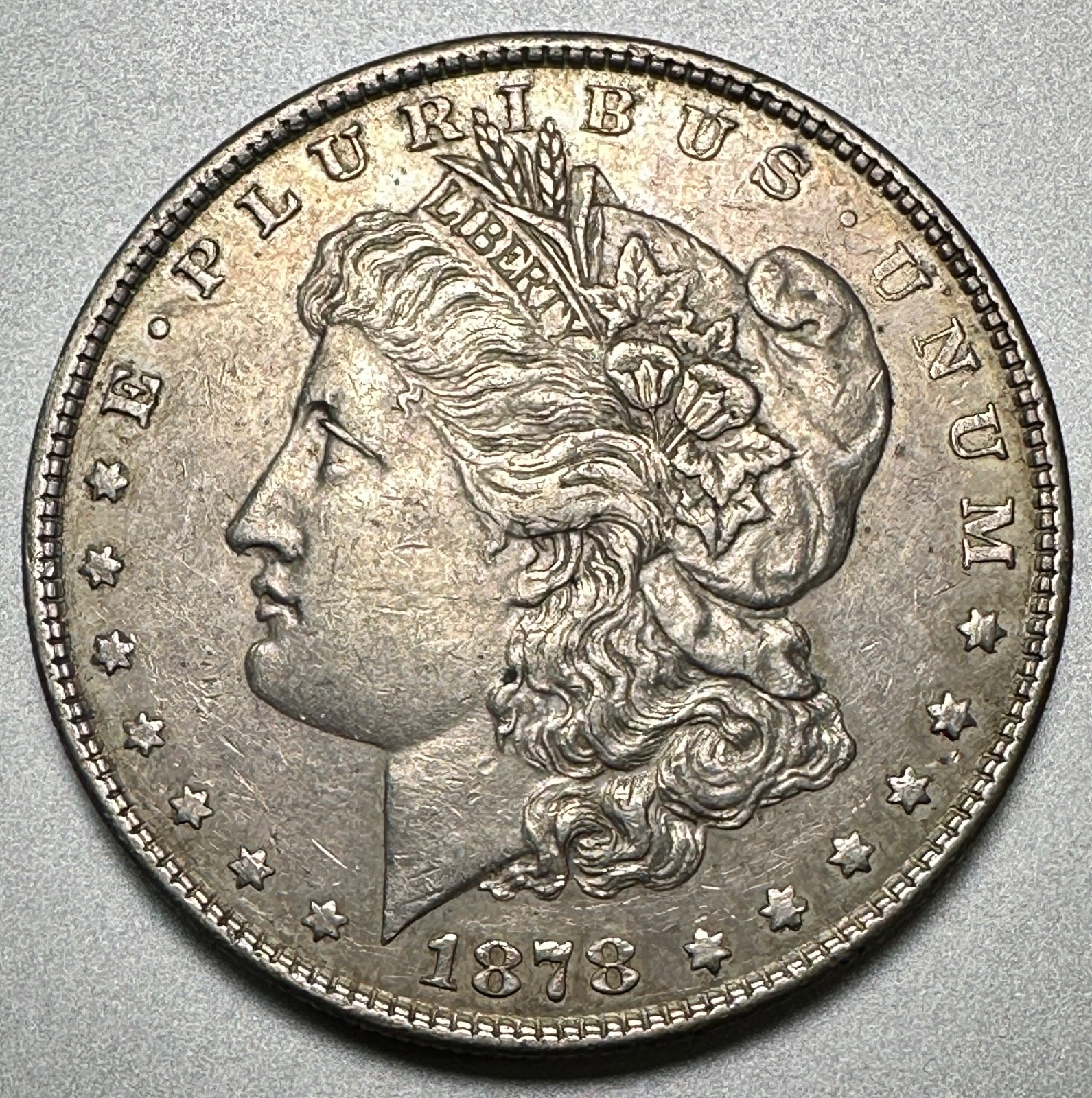 1878  8TF   MORGAN DOLLAR   NICE DETAIL  #2652