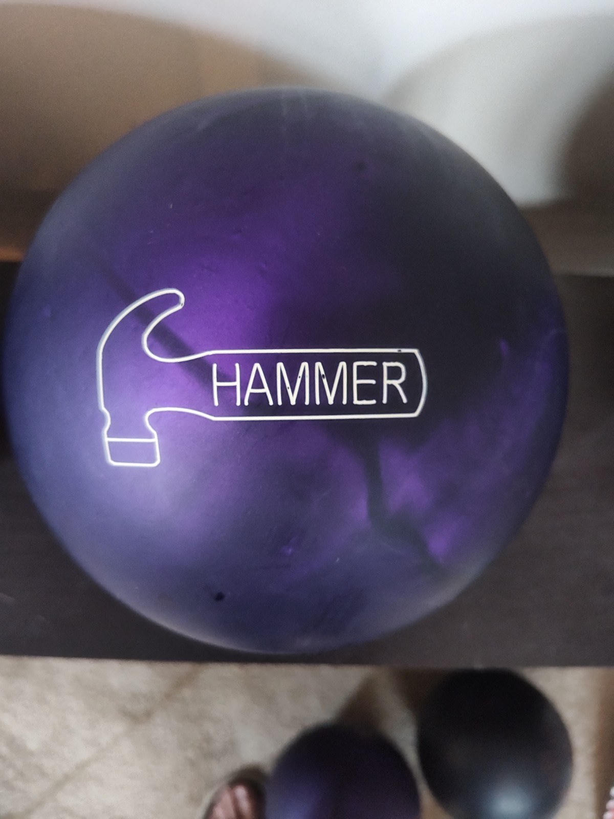New Low Price! Black Widow Purple Pearl Urethane Bowling Ball Overseas 3-4"Pin