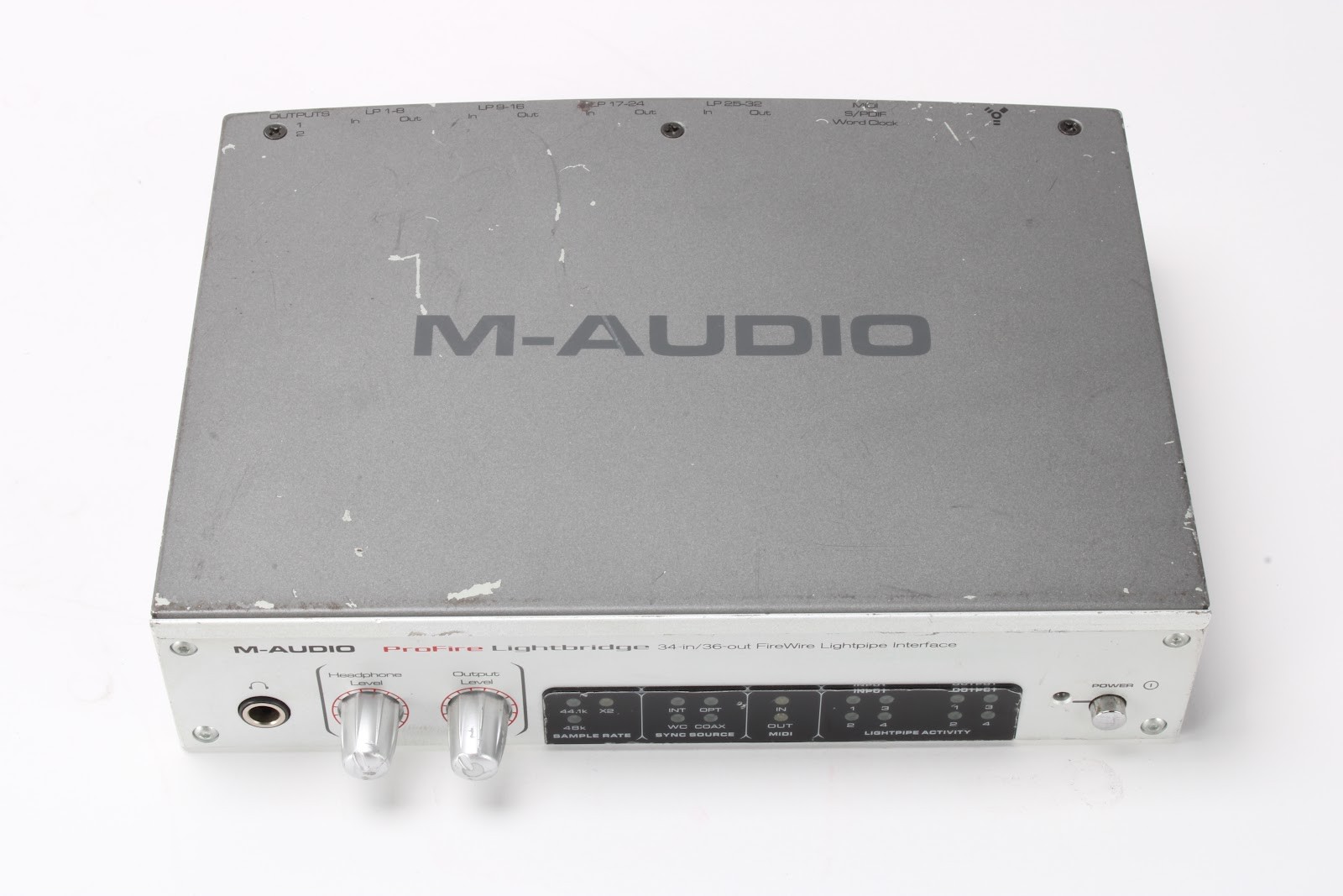 M-Audio ProFire Lightbridge Firewire/Optical Audio Interface - Fair Condition