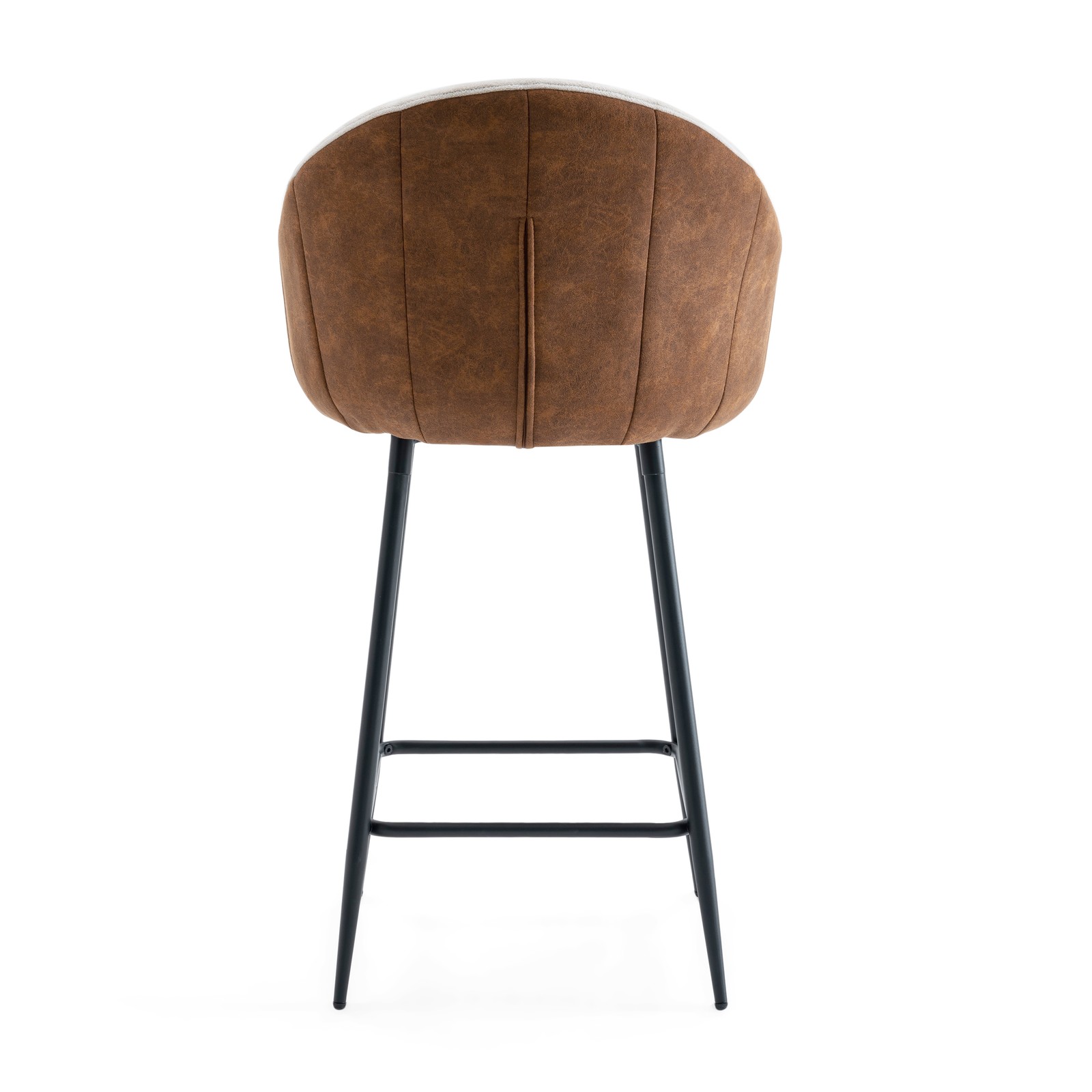 26.5'' Modern - Style counter height bar stools, with comfortable upholstery