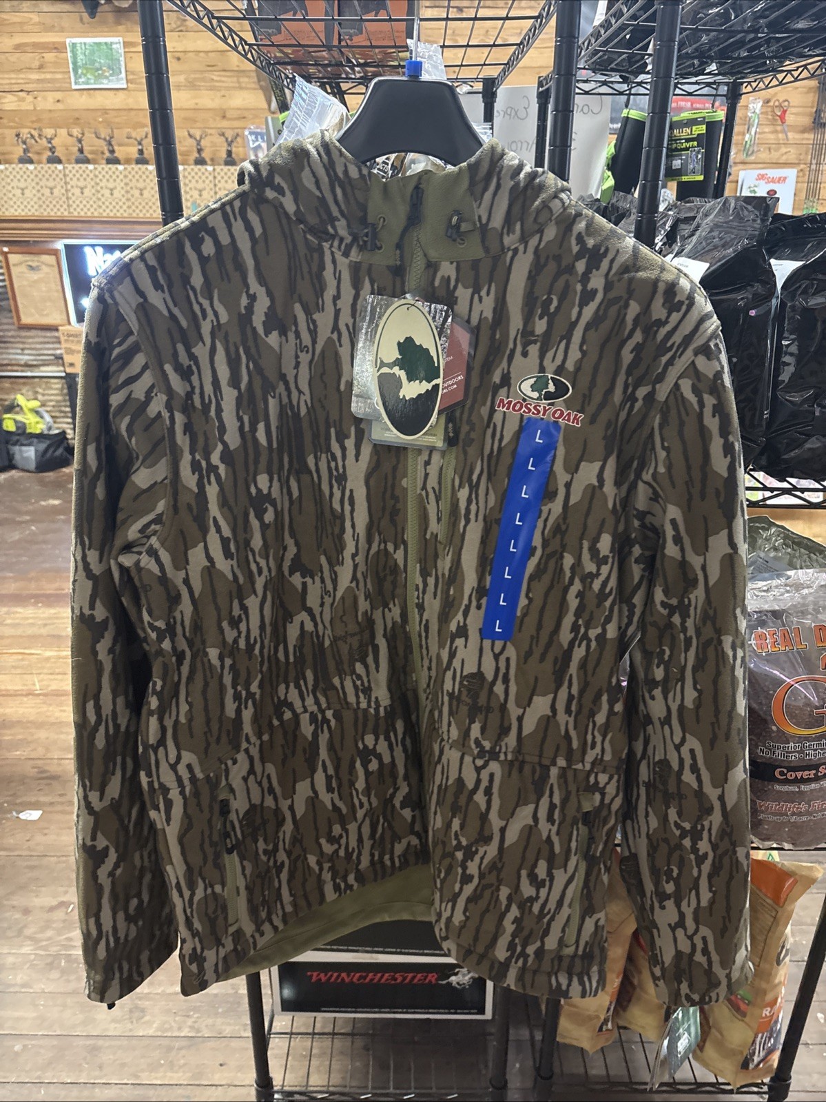 Mossy Oak EHG Bottomland Fleece Lined Jacket (SIZES AVAILABLE) (S,M,L)