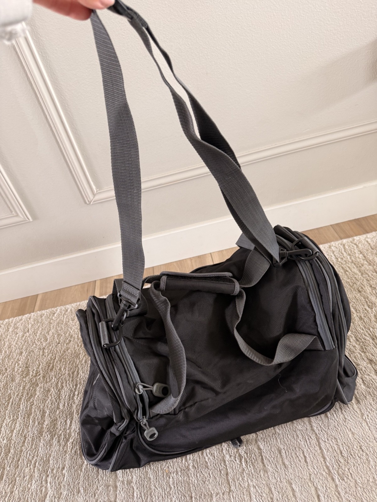 PUMA Contender 3.0 Athletic Duffel Bag - Gray/Black (OS)
