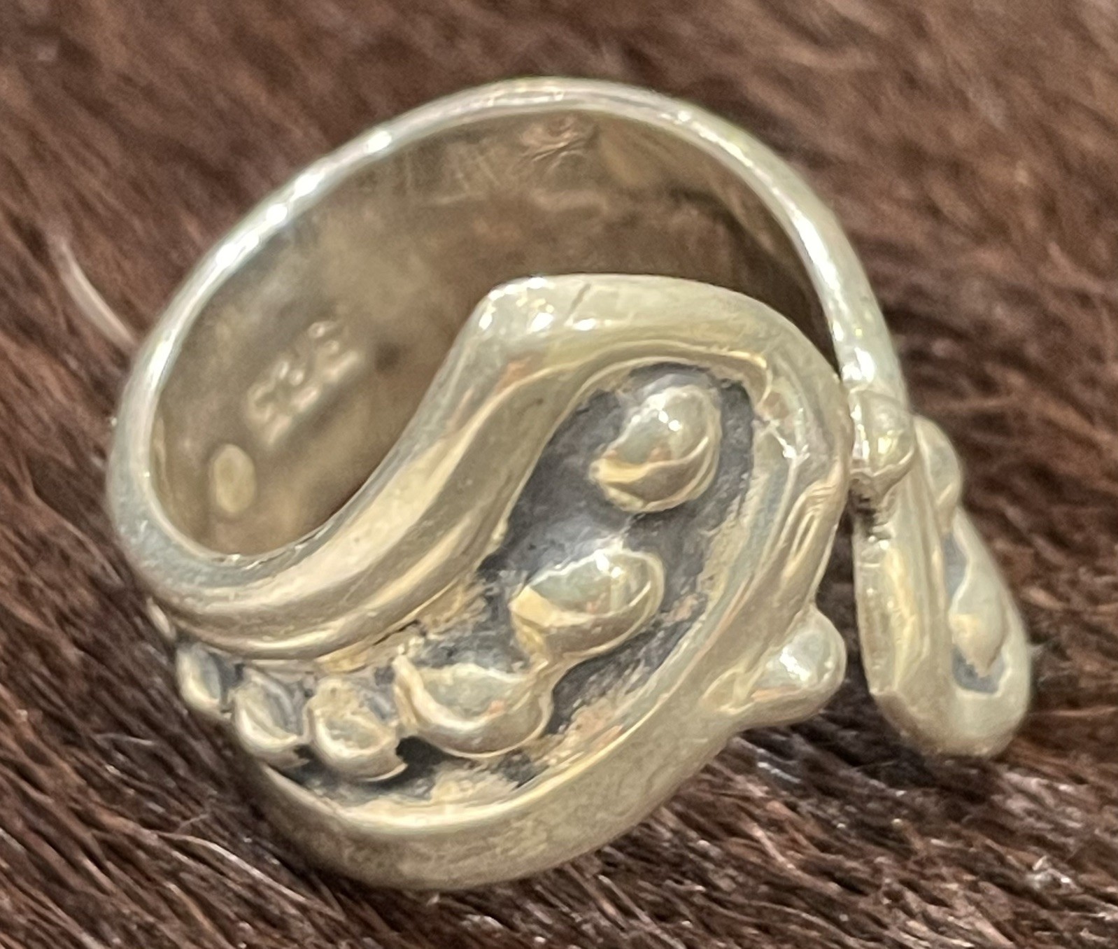 Women's Sterling Silver Adjustable Ring