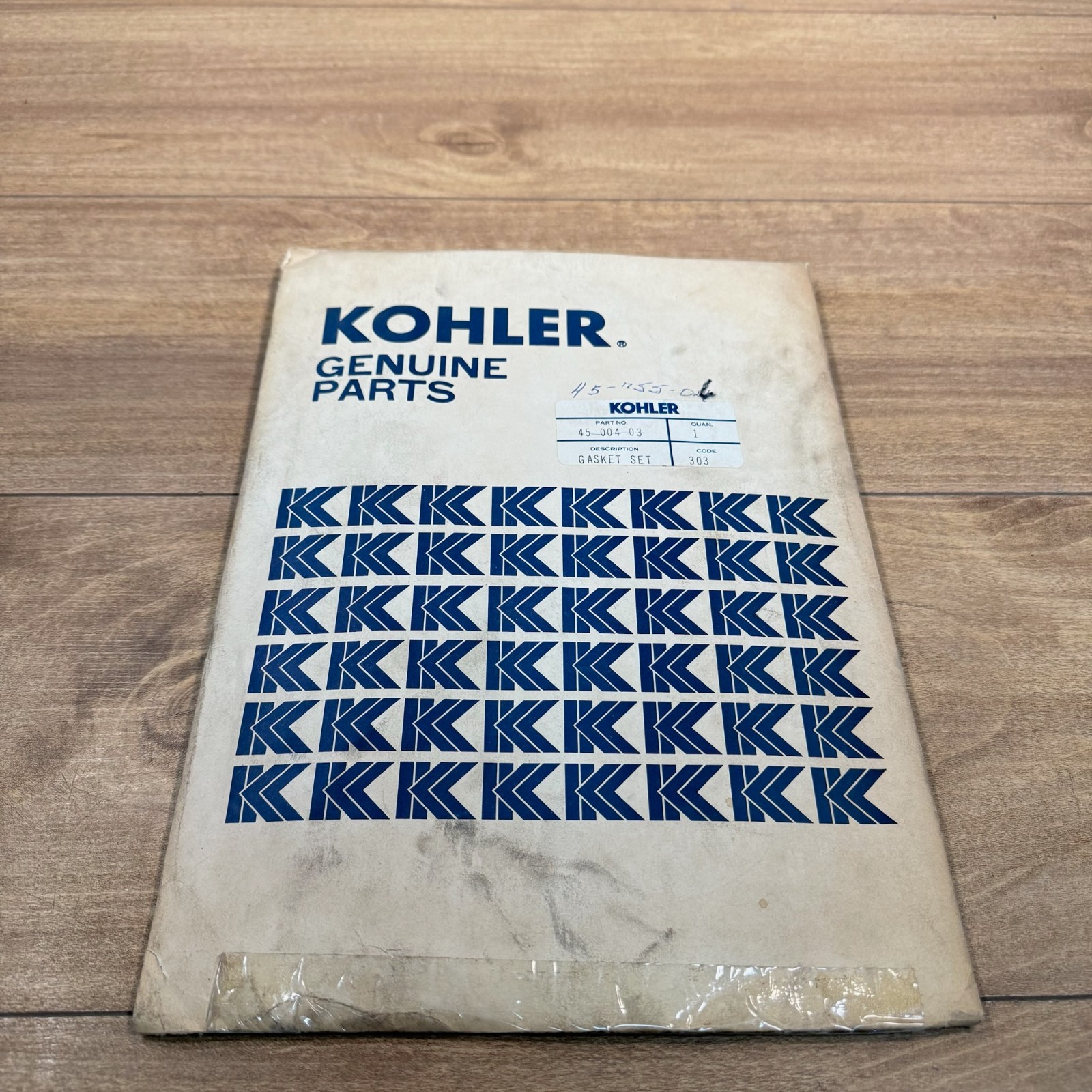 New KOHLER OEM NOS GASKET SET / 45-755-06