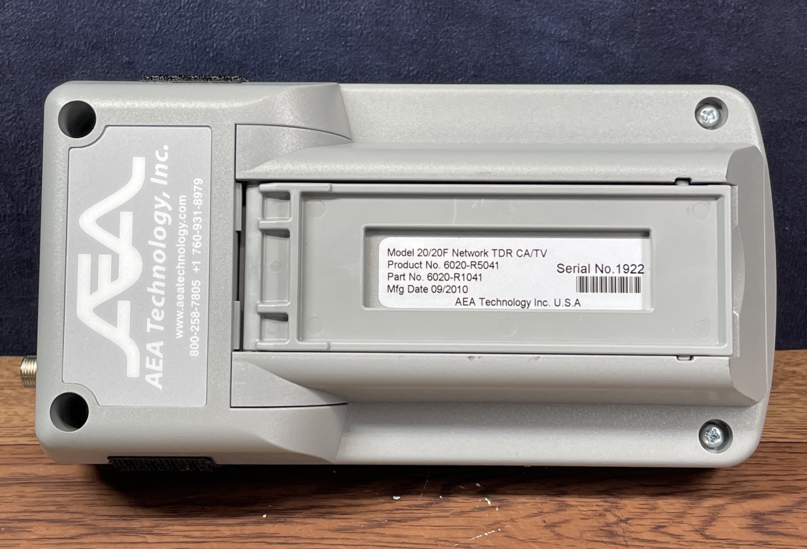 AEA Technology 20/20F TDR Cable Fault Locator Time Domain Reflectometer