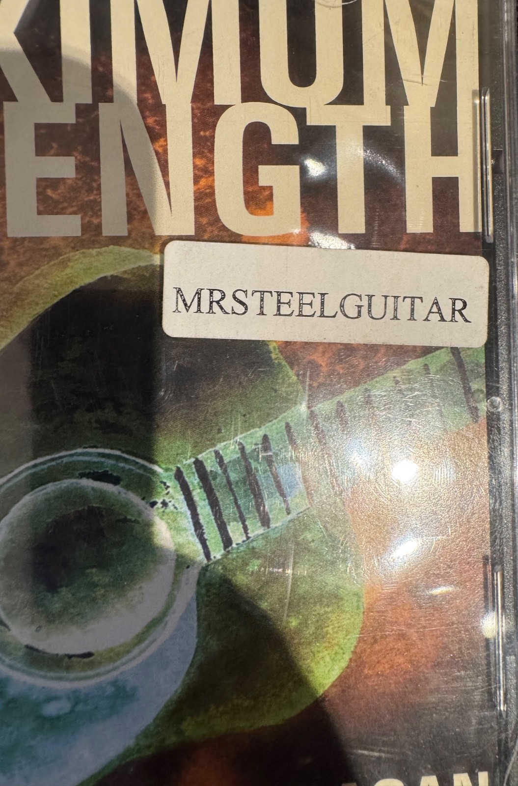 Matt Ragan Acoustic Guitars Maximum Strength Tascam Giga Sampler CD Library New