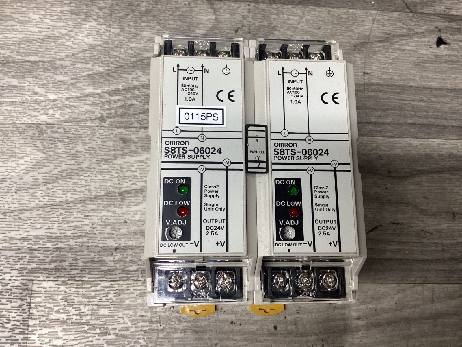 Omron S8TS-06024 Power Supply #100D100PR6