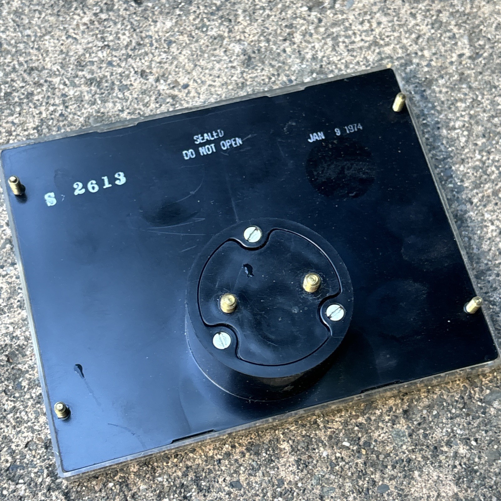 NOS MURTEC Delta Panel Meter Guage 1974