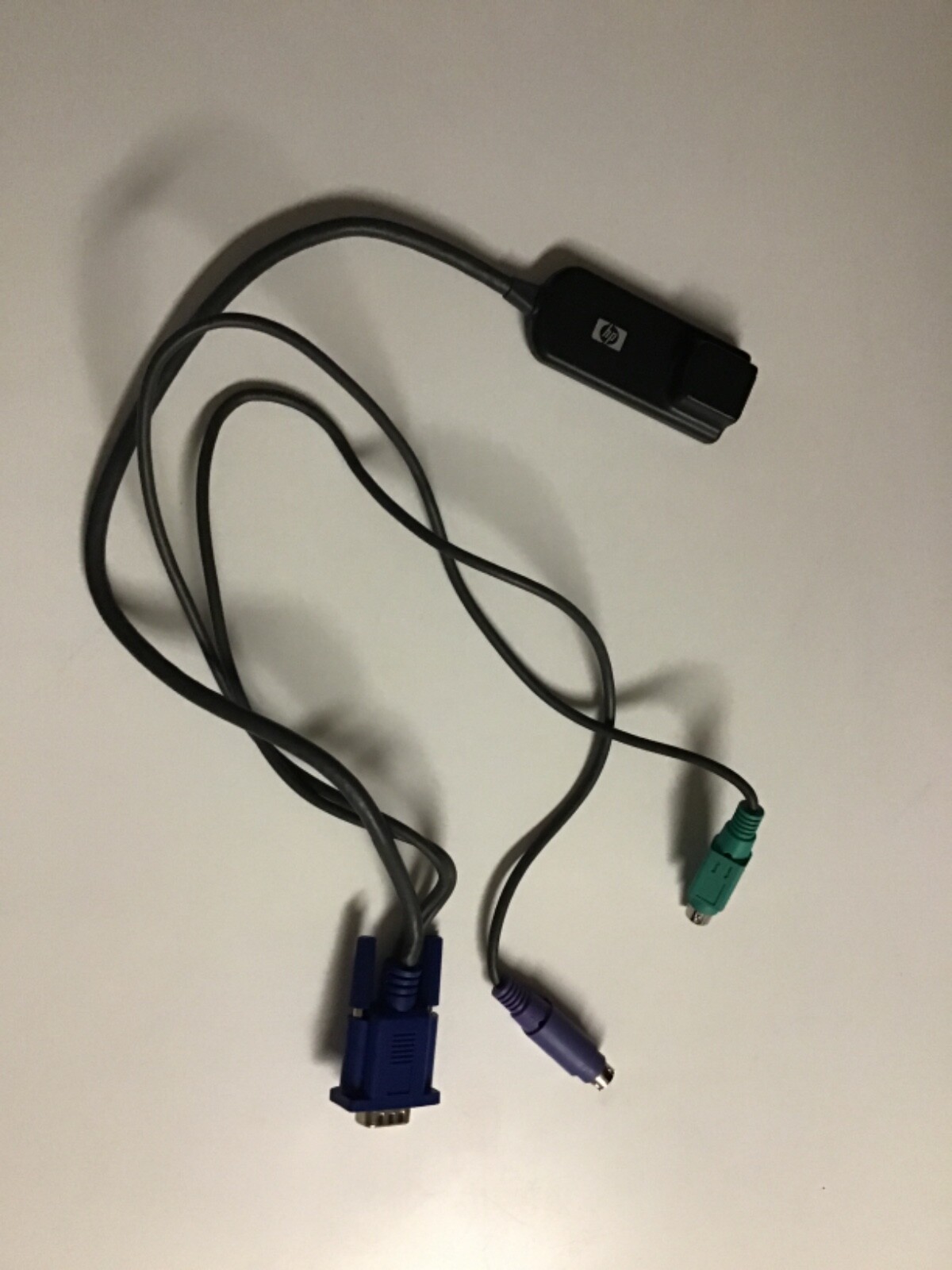 HP Console IP KVM Switch Interface Adapter Cable 286597-001 VGA Keyboard Mouse