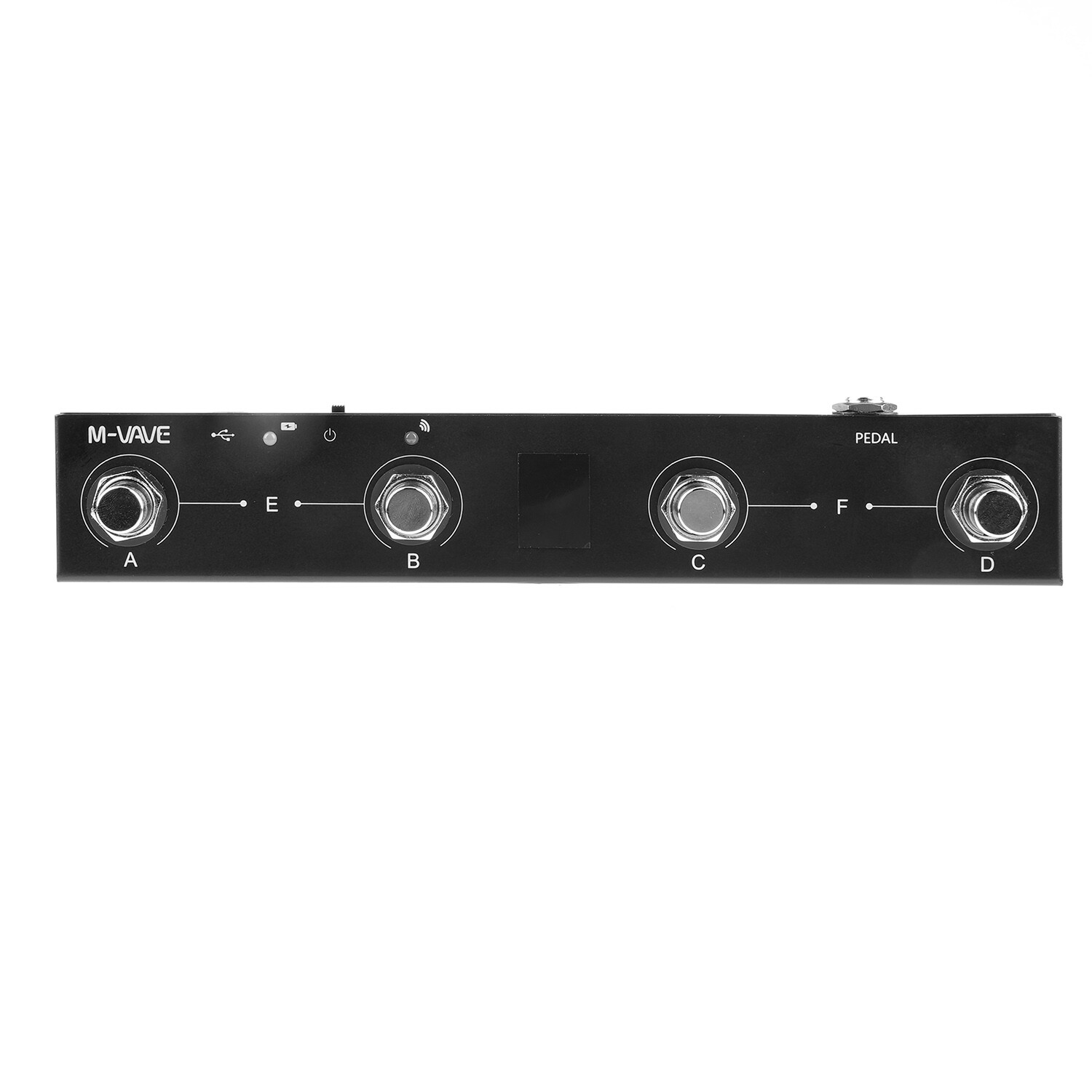 M-VAVE Wireless Bluetooth MIDI Foot Controller 4 Button Switch Rechargeable
