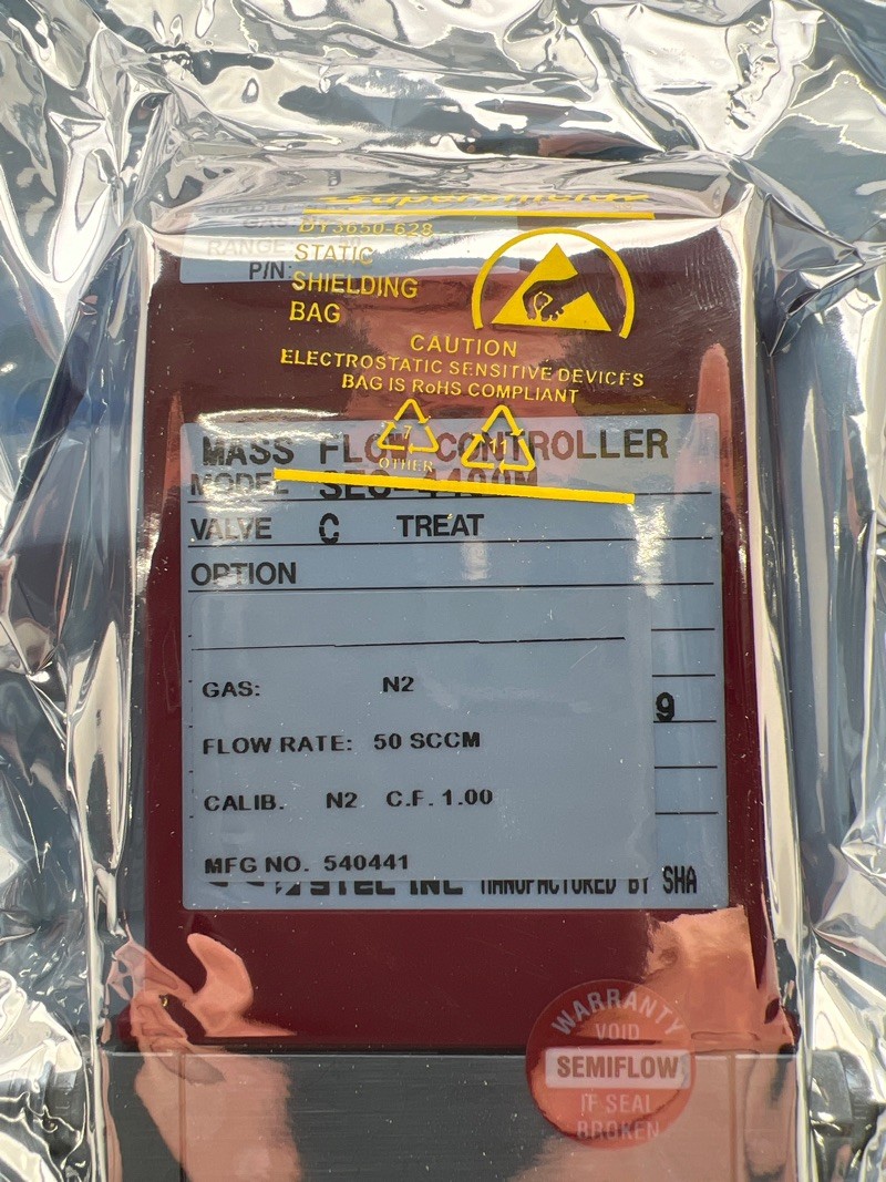 Horiba STEC SEC-4400M Mass Flow Controller, N2, 50SCCM
