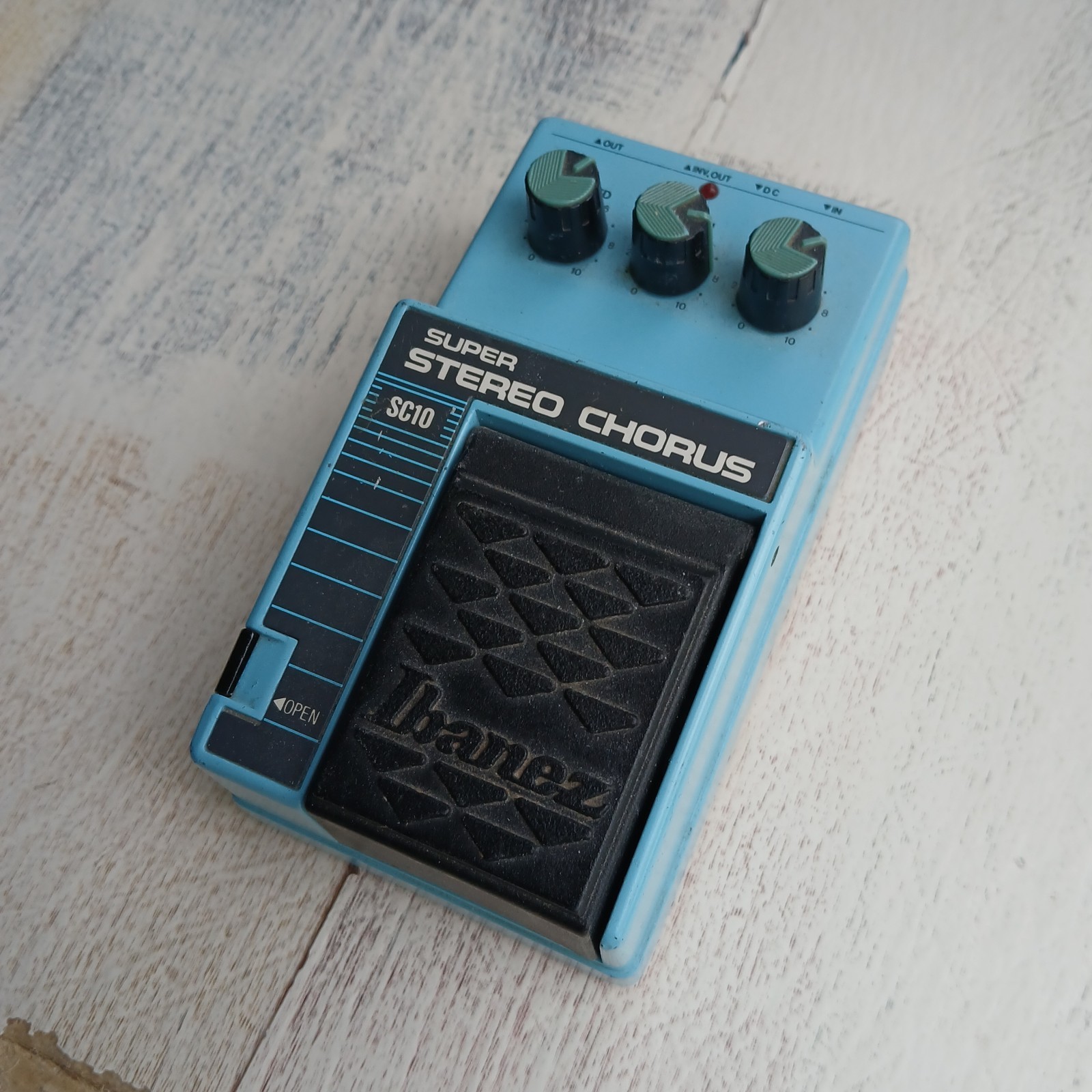 Ibanez SC10 Super Stereo Chorus Guitar Pedal 1980s Tested Working