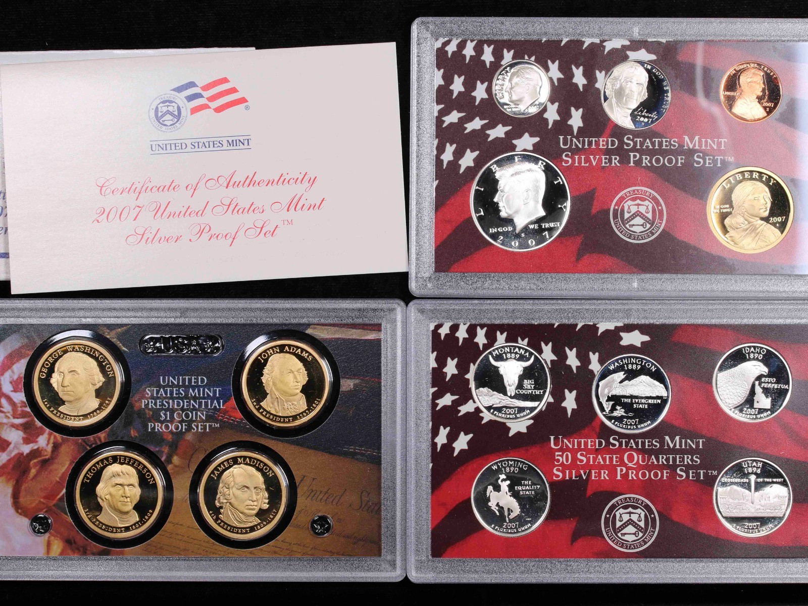 2007 U.S Mint Silver Proof Set #B308