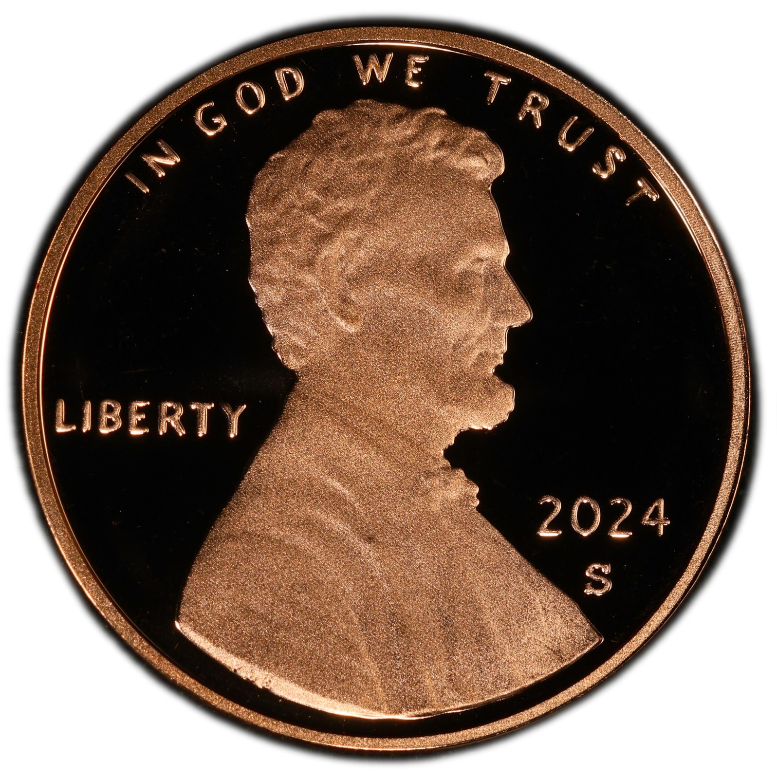 2024 -S  Proof Lincoln Shield Cent Penny US Coin