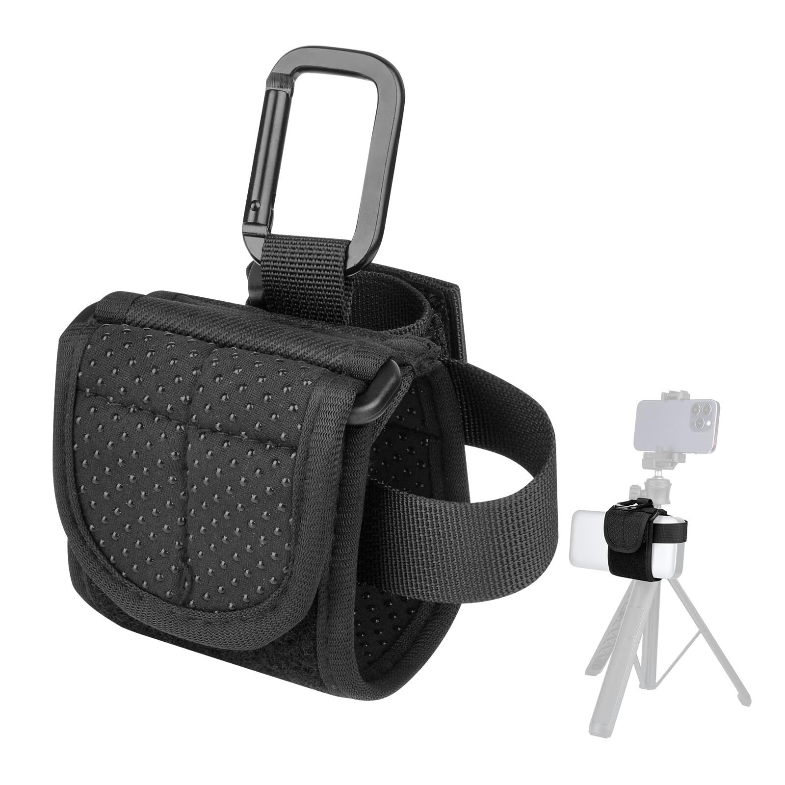 Universal Power Bank Holder Strap for Tripod Adjustable Carrier