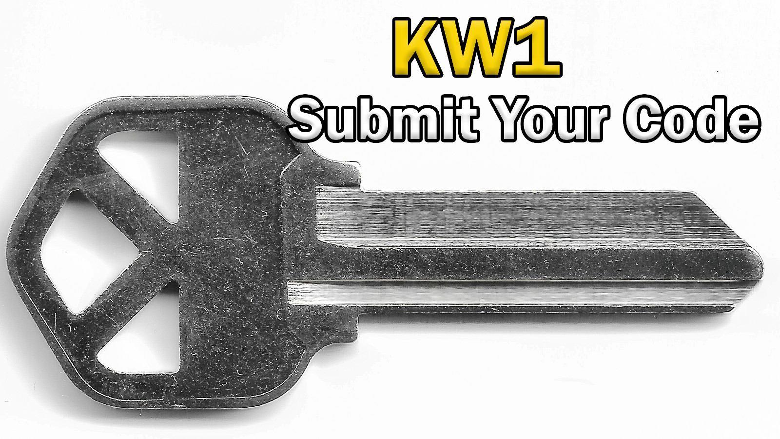 Kwikset (KW1) 5 Pin Code Cut Keys| Send Your Bitting Code, We Cut It! | 