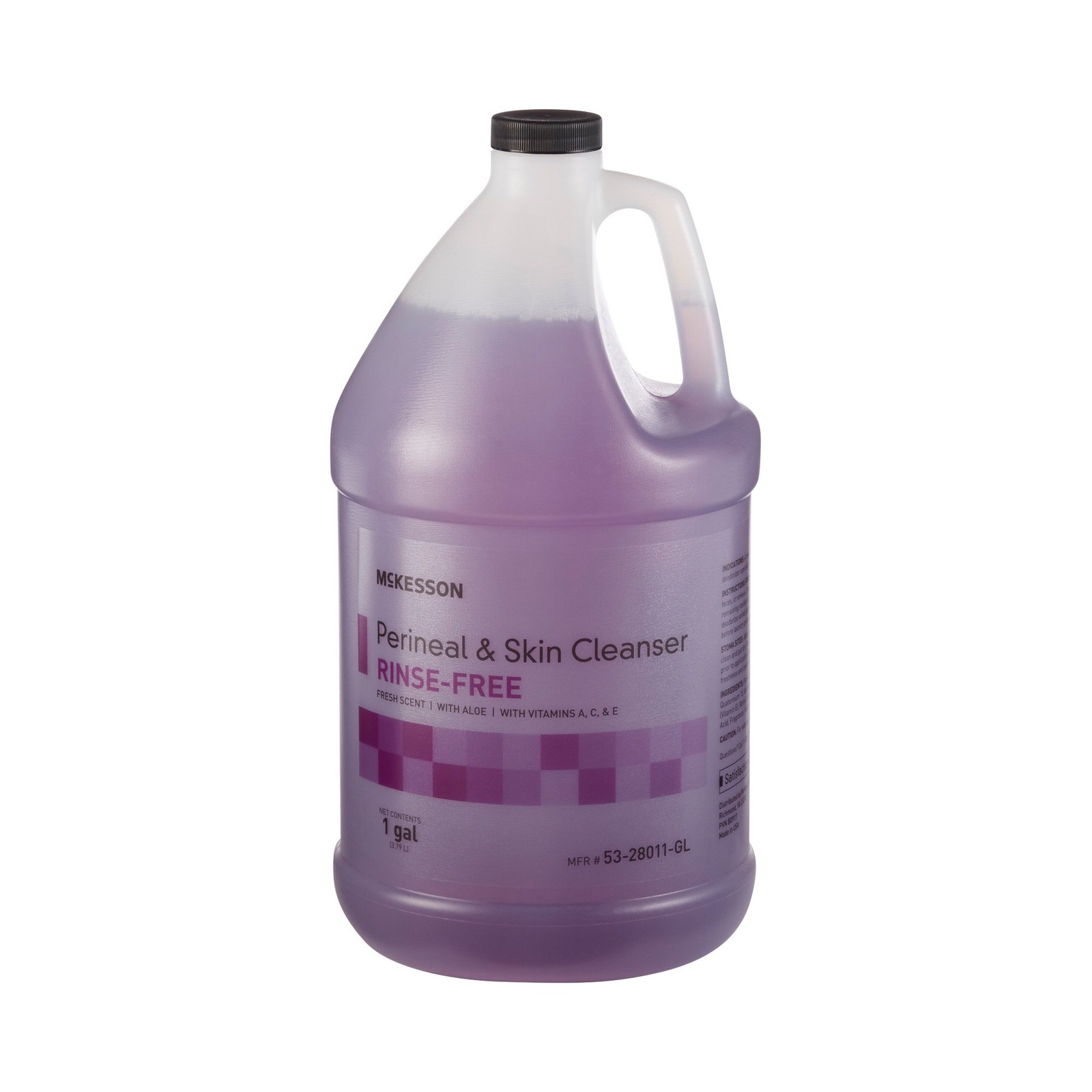 McKesson Perineal Wash Rinse-Free Fresh Scent Liquid Skin Cleanser 1 Gal 1 Jug