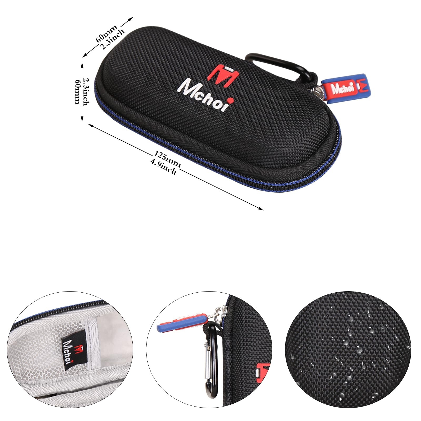 Hard Case for OLIGHT Arkfeld UV/Pro/Ultra EDC Flat Flashlight, Shockproof Wat...