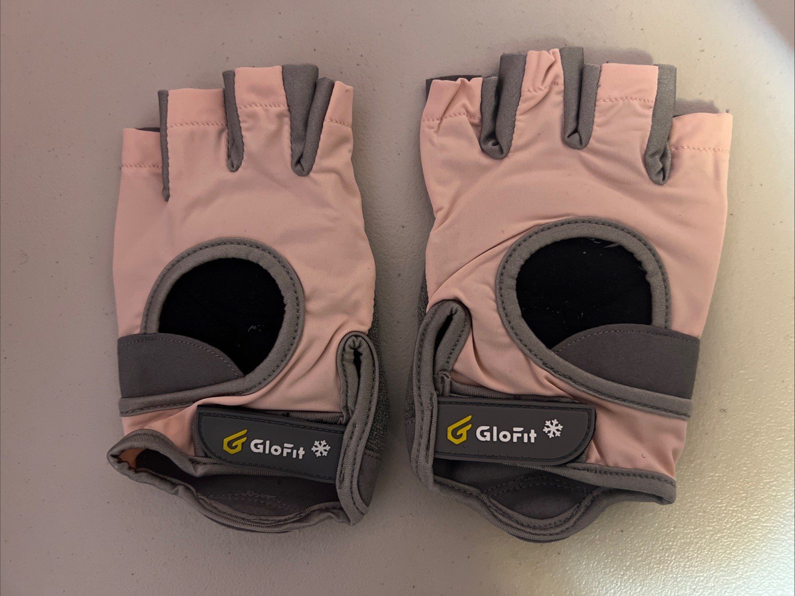 NEW GloFit Workout Gloves For Fitness Weightlifting Cycling Pink Size XL