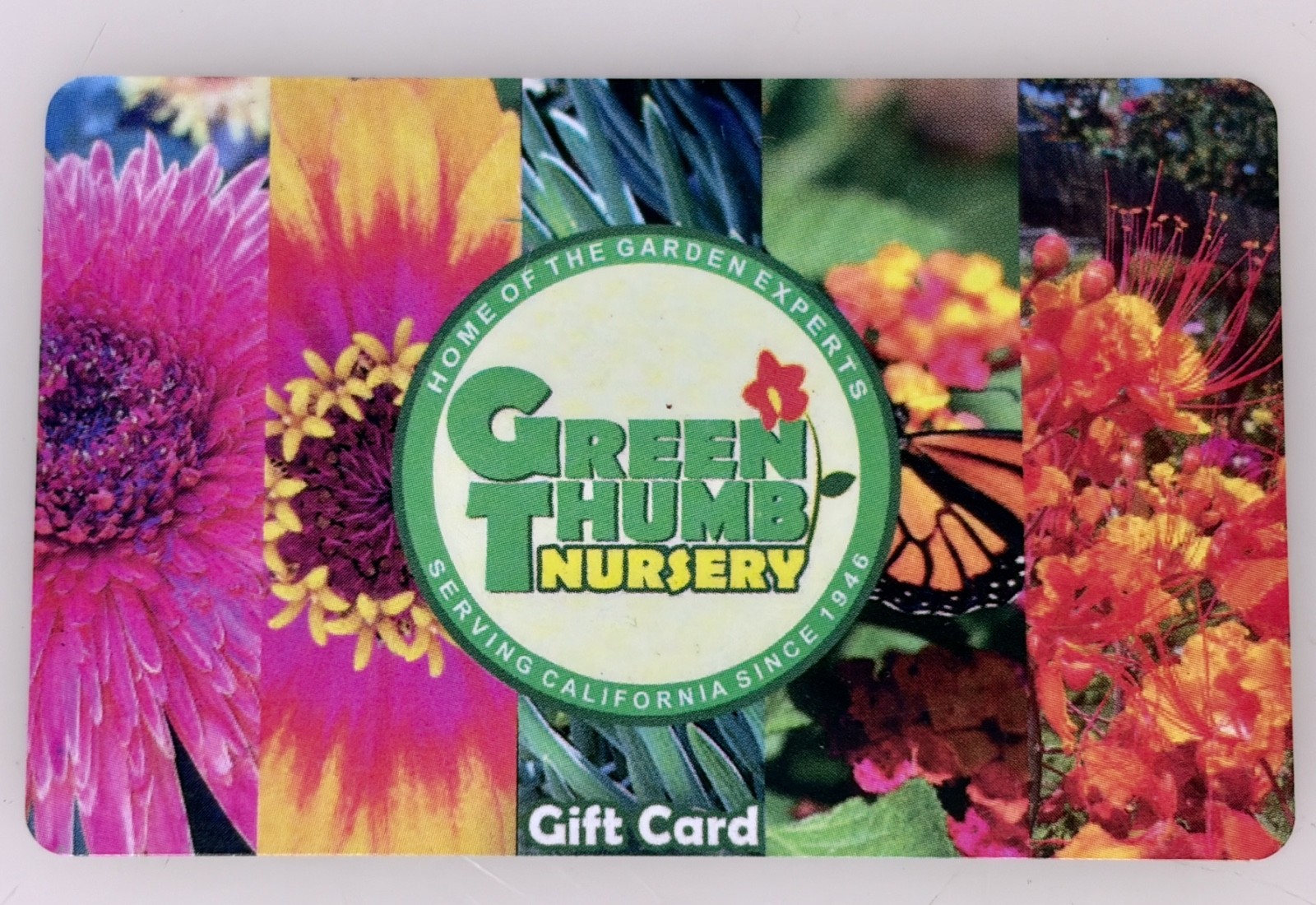 Green Thumb Nursery, Calif  - Gift Card $100    -  33122