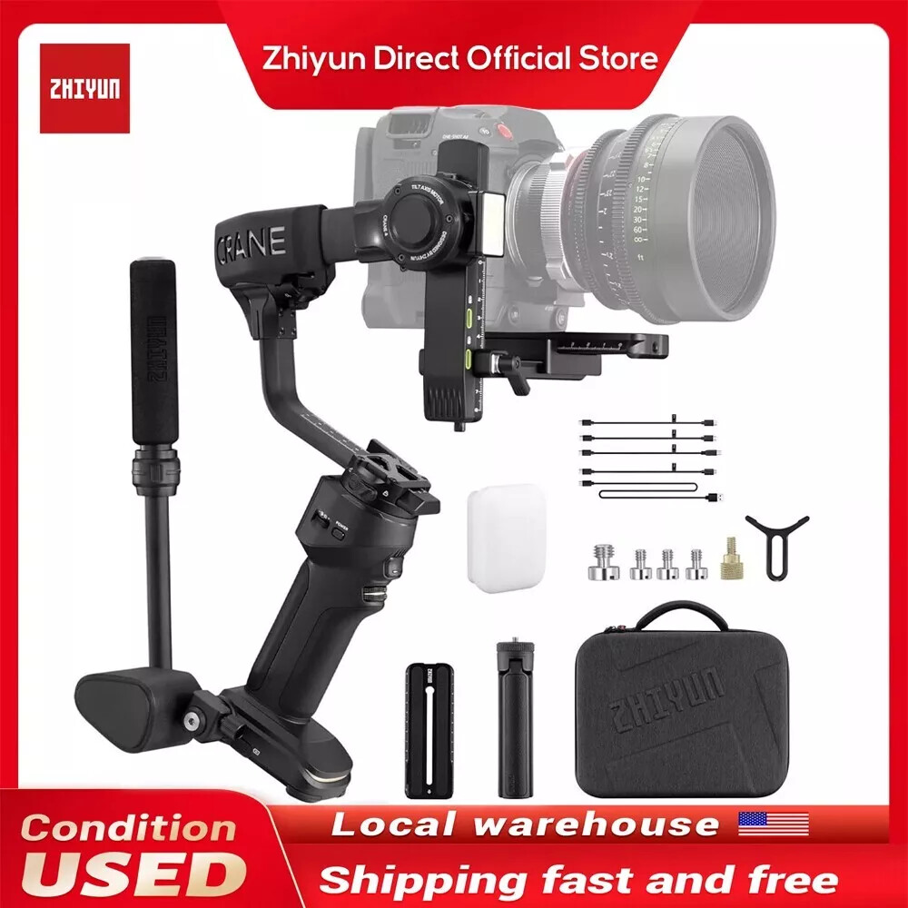 Zhiyun Crane 4 Combo 3-Axis handheld Gimbal Stabilizer fr DSLR Mirrorless Camera