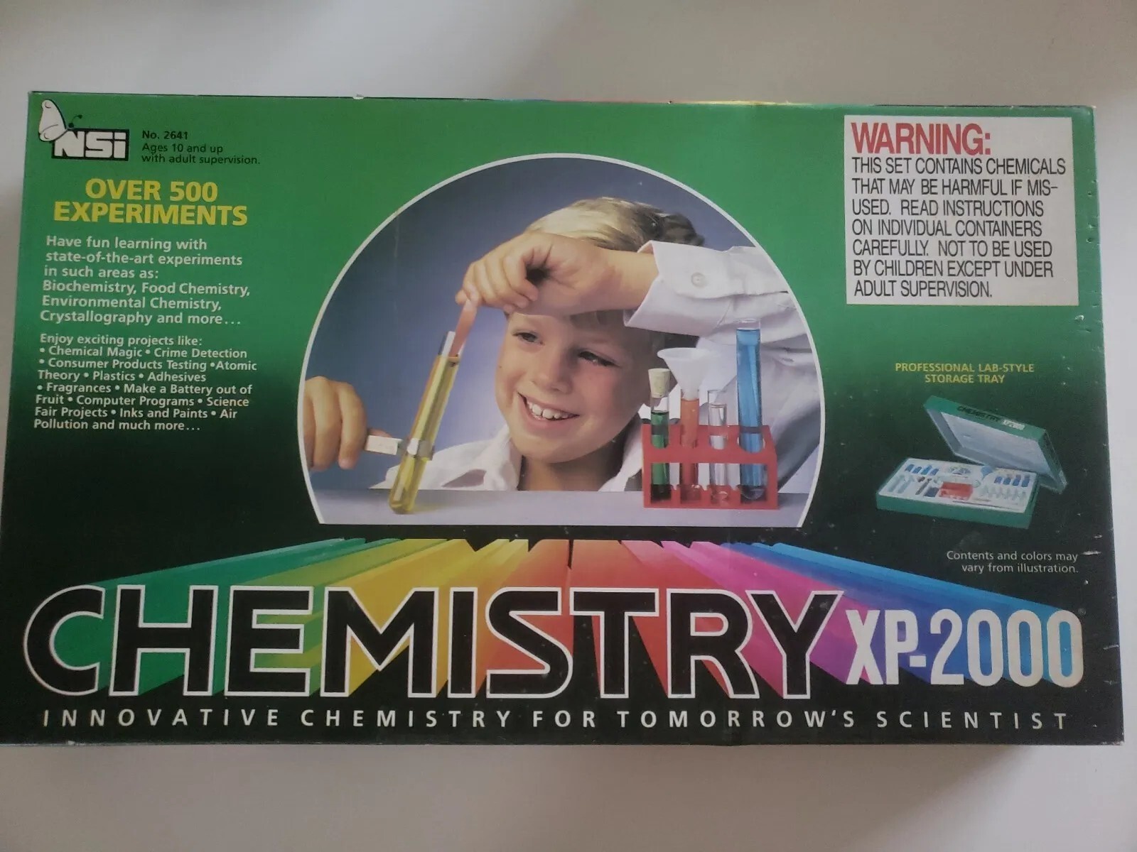 Chemistry Xp-2000 Vintage Kids Chemistry Set