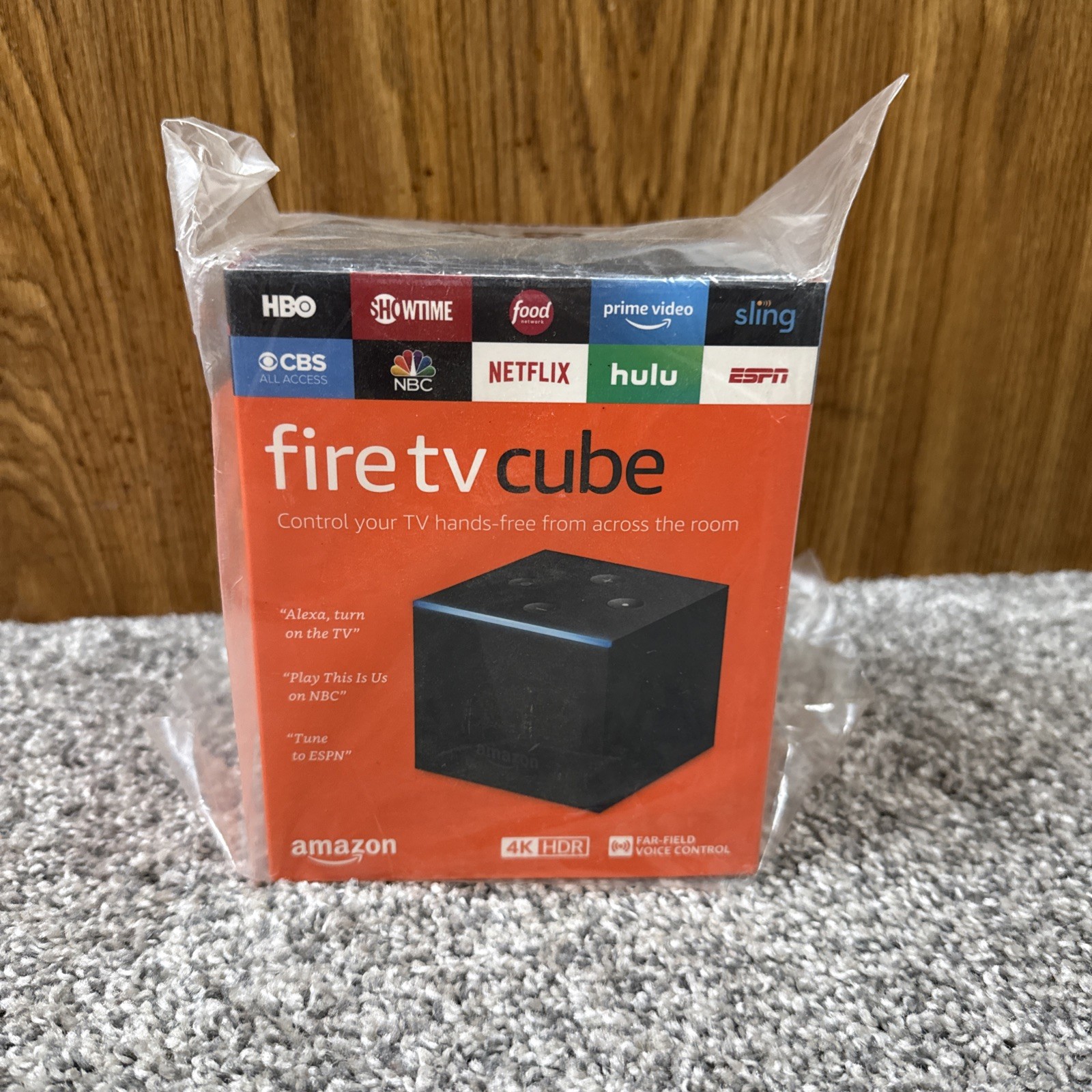Amazon Fire TV Cube Hands-Free with Alexa and 4K Ultra HD Streaming Media Player