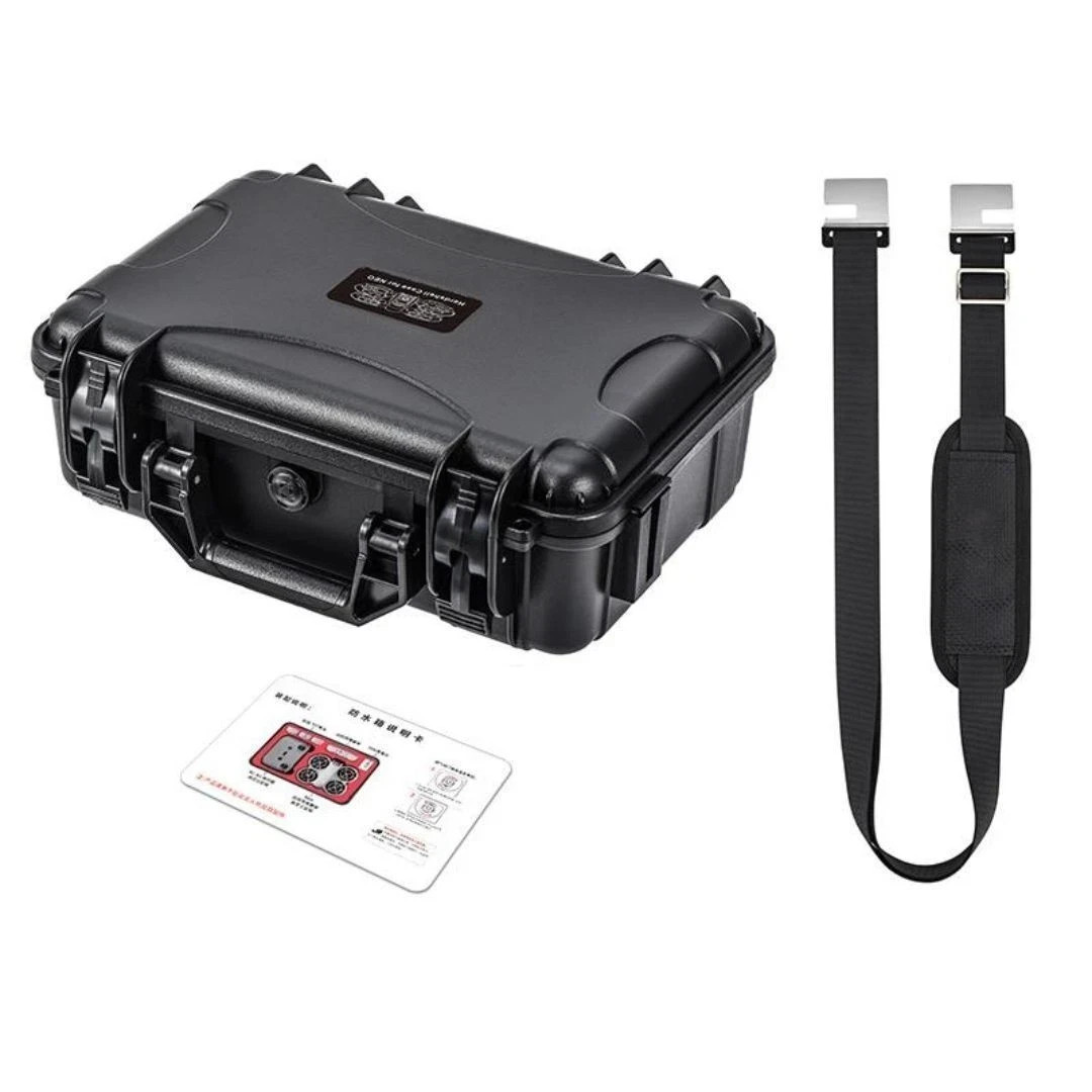 STARTRC Hardshell Case for DJI Neo Fly More Combo Waterproof (Black Red)