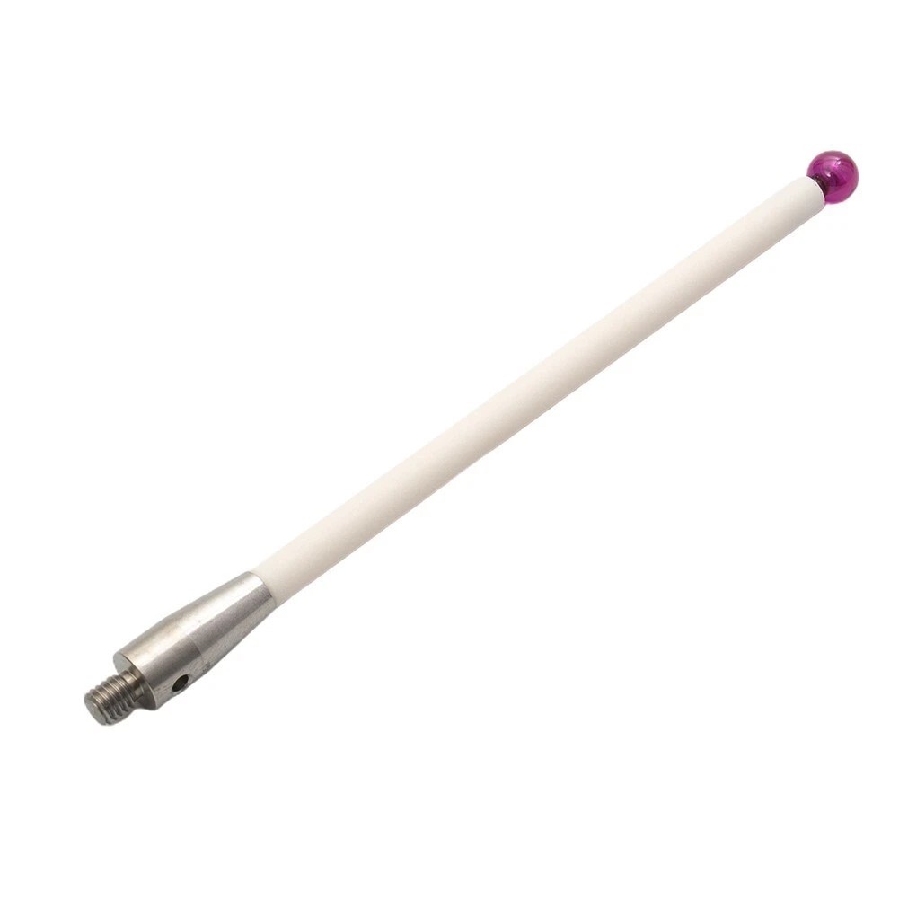 A-5000-3712 M4 CMM Touch Probe Stylus 6mm Ruby Ball CNC Probe Tip Ceramic Shaft