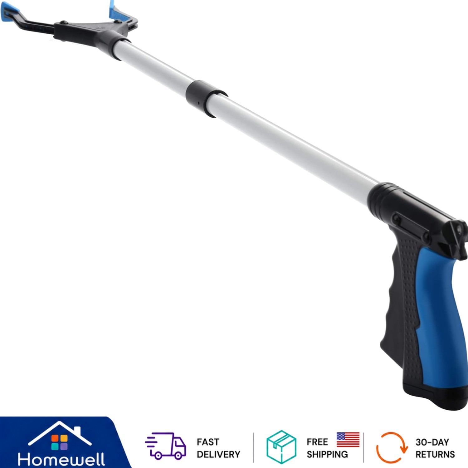 Grabber Reacher Tool, 32" Grabbers for Elderly, Lightweight Extra Long Handy ...