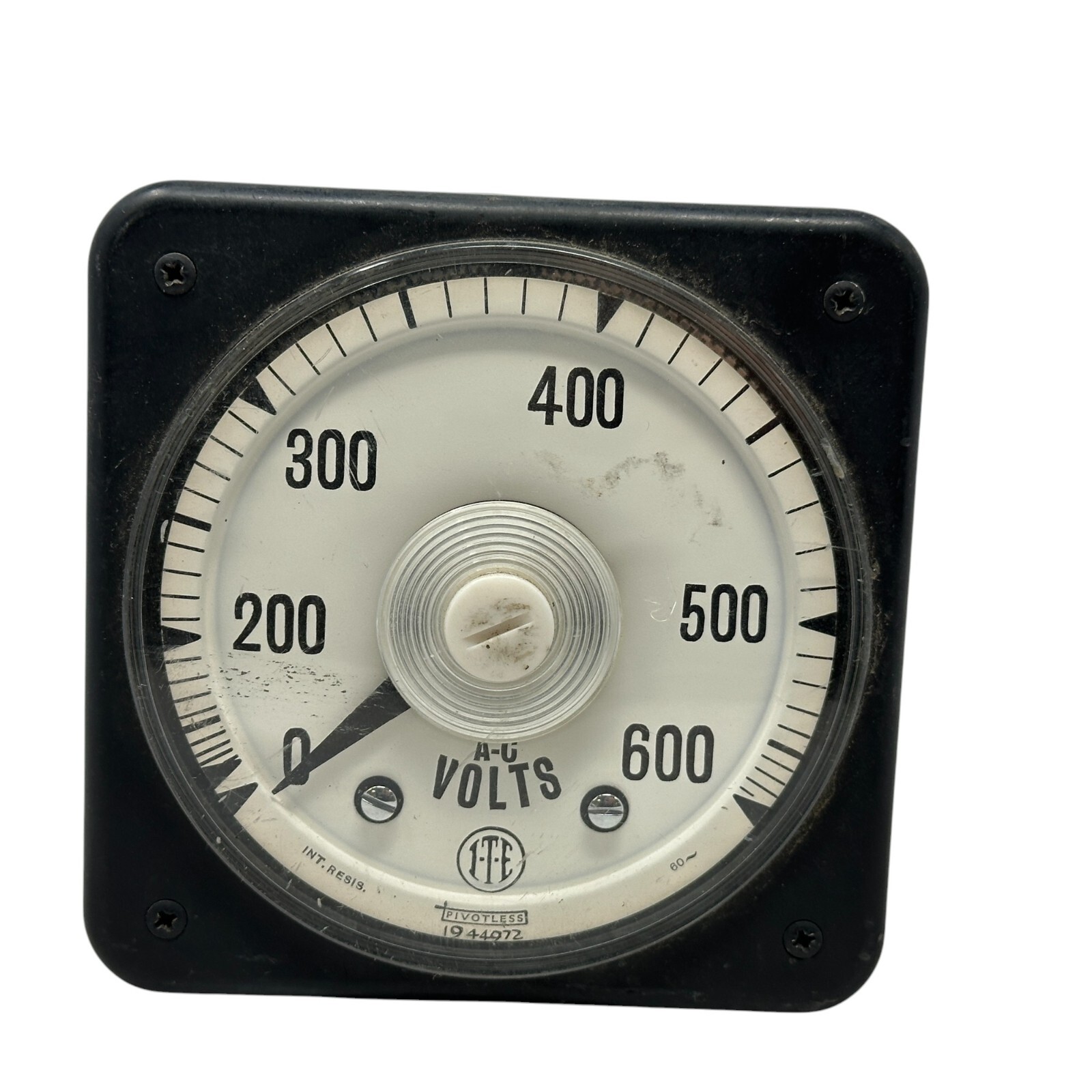 ITE S76107200 Panel Board AC Voltmeter 0-600V Made in England