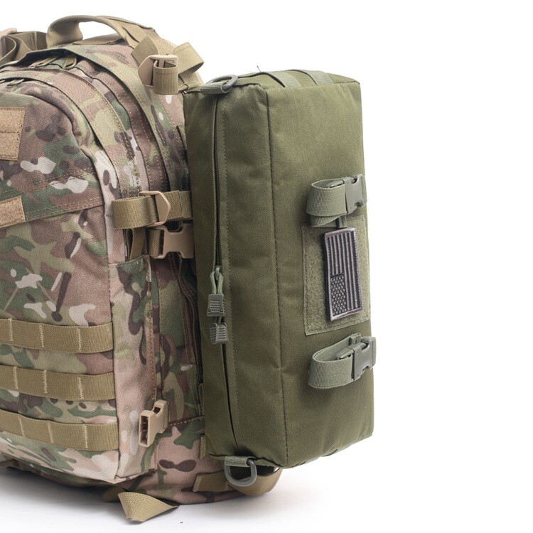 Tactical Molle Multi-Purpose Large Capacity Bag Accessories Storage Sling Pouch