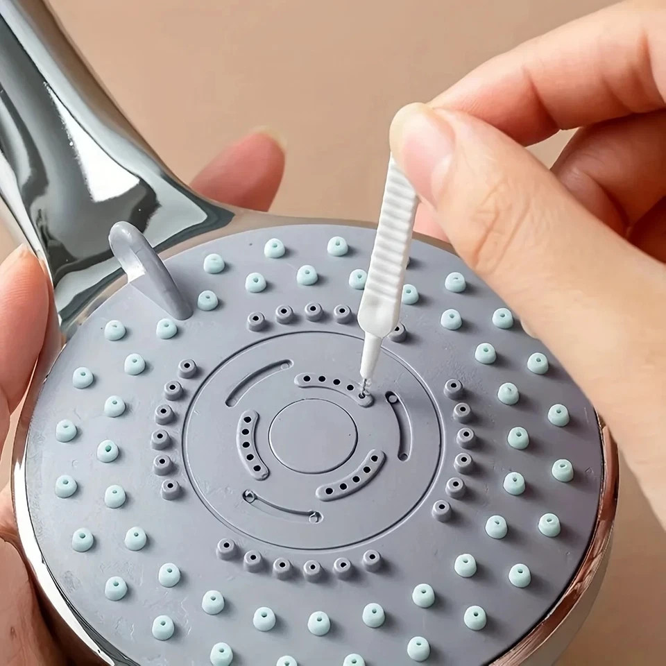 10Pcs Hole Cleaning Brush Set Anti-Clogging Pore Gap Cleaner for Shower Head
