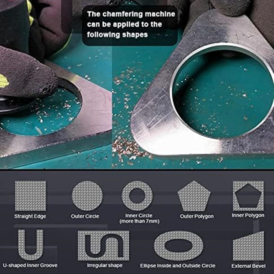 Air Chamfering Machine Grinder Metal Deburring Pneumatic Beveling Trimming Tools