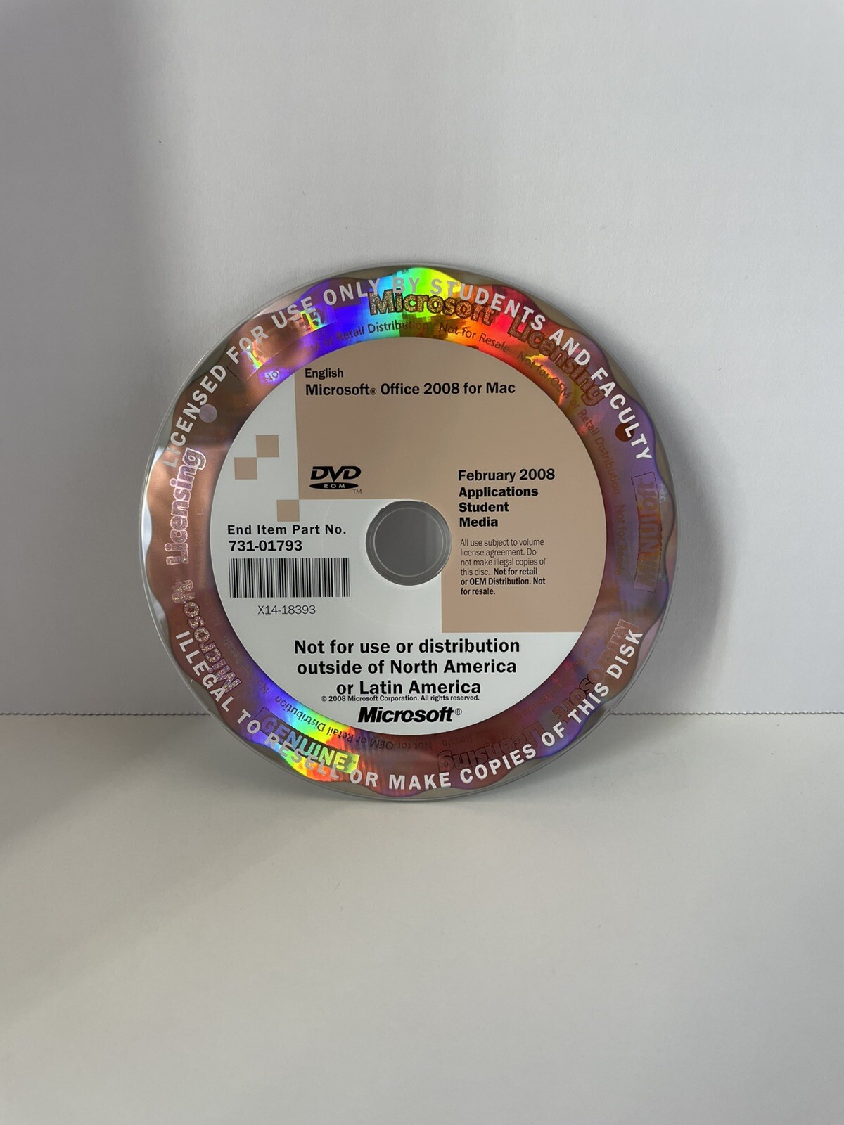 Microsoft Office For Mac February 2008 Student