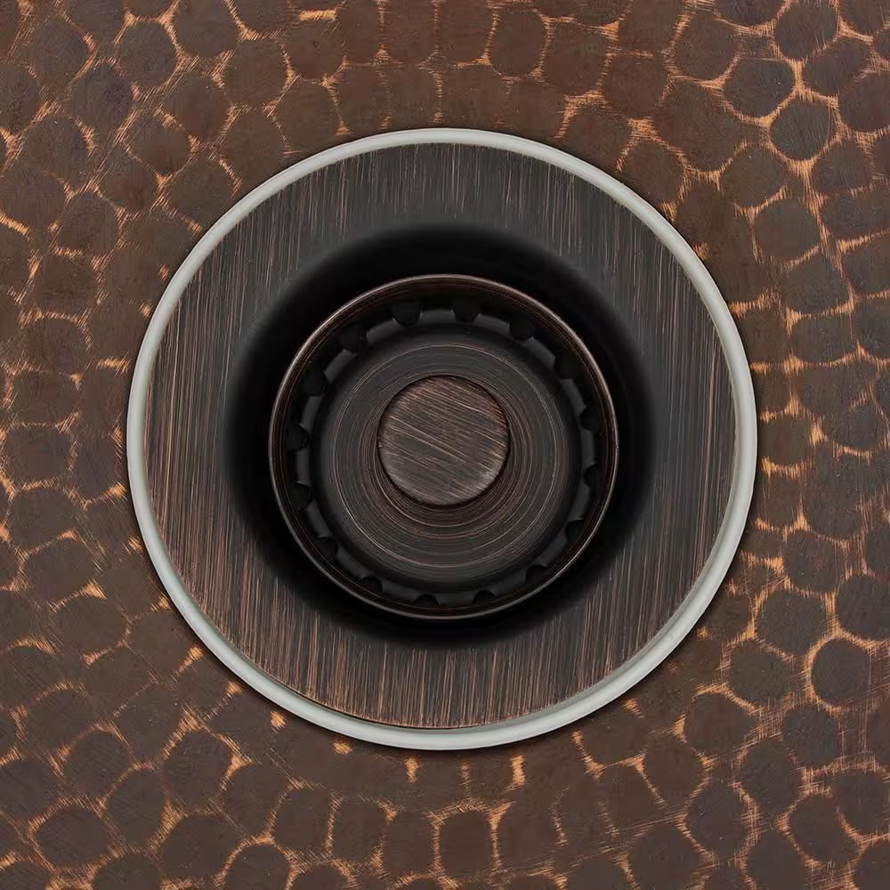 2 In. Bar Basket Strainer Drain, Oil Rubbed Bronze