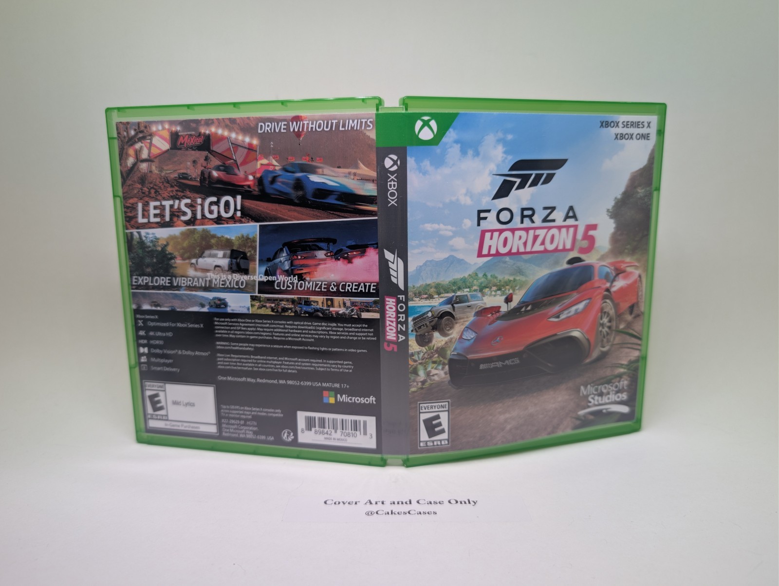 Forza Horizon 5 - Xbox Series X Empty Game Case (No Game)