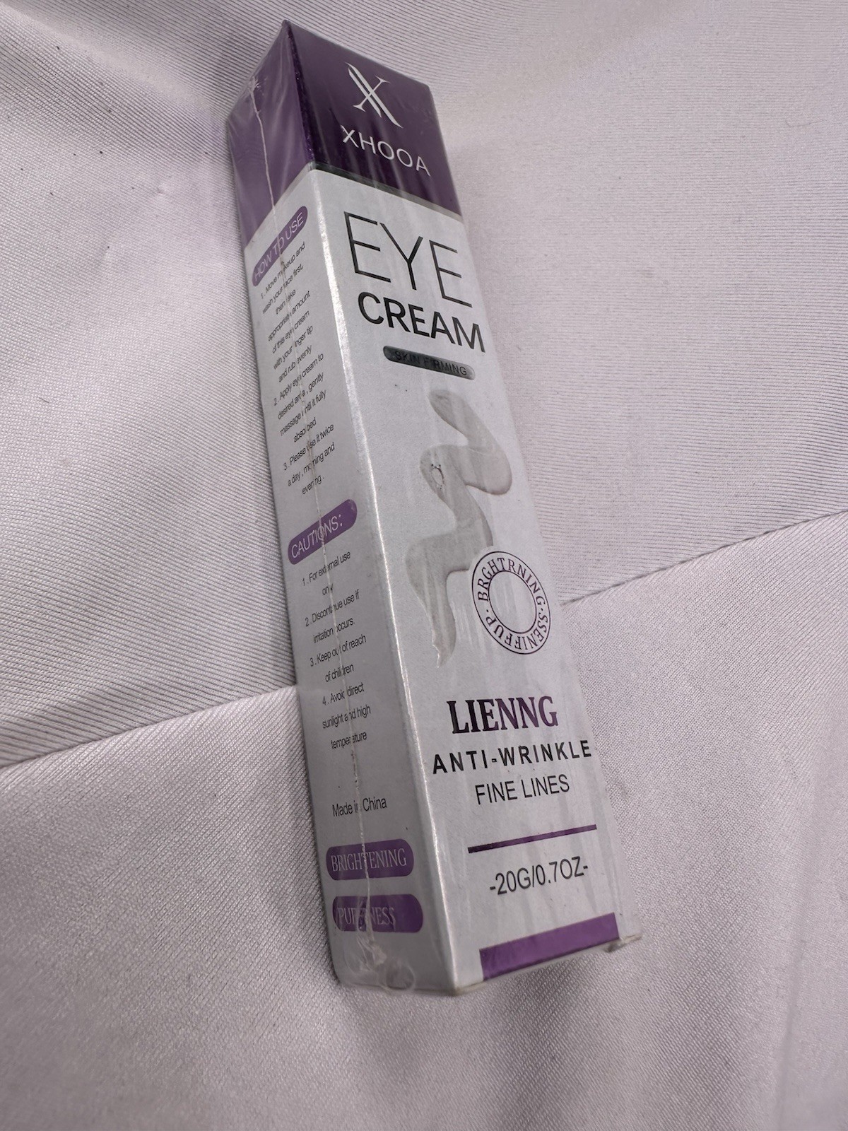 XHOOA Eye Creme Lifting Anti-Wrinkle Fine Lines 20G 0.7oz Expires 6/26