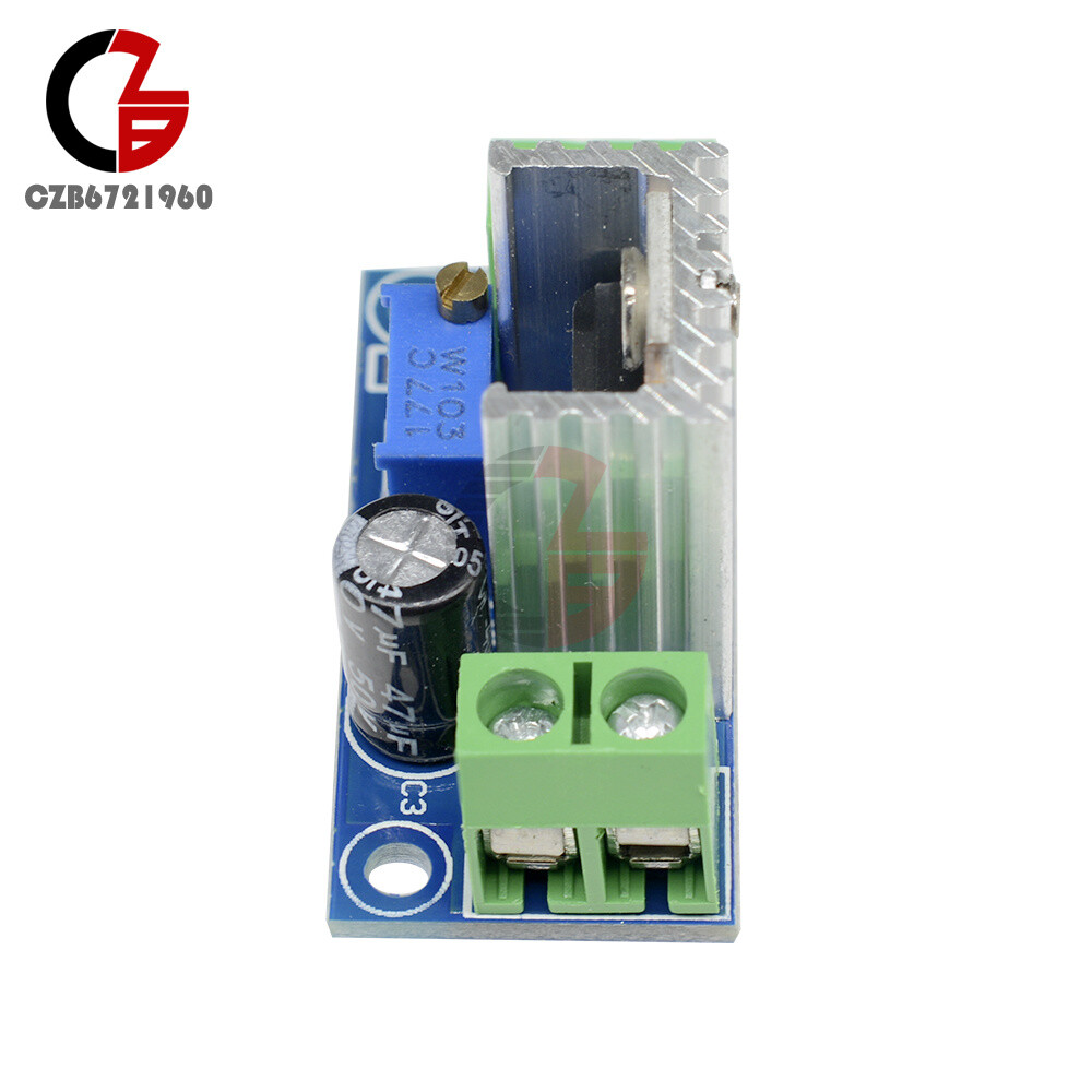 5PCS DC LM317 Linear Buck Converter Adjustable Step Down Power Regulator Module