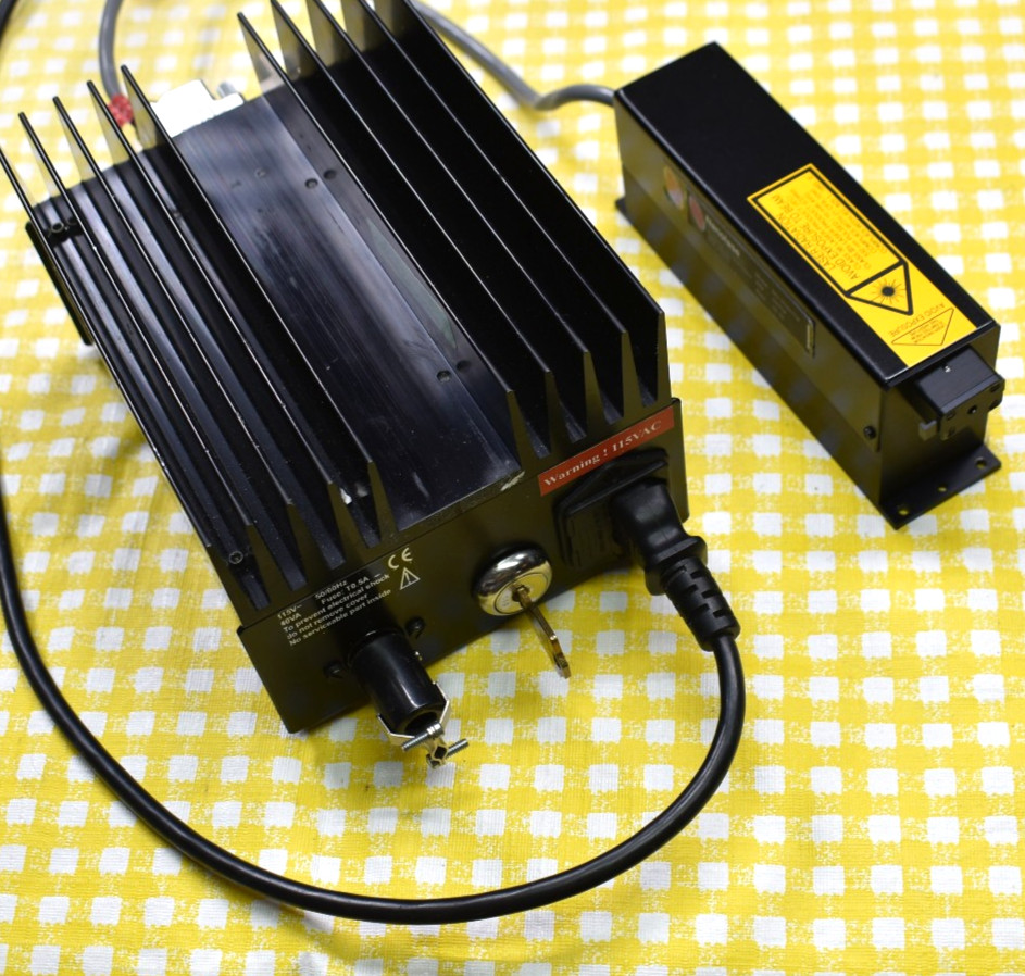 JSDU Passively Q-Switched 532nm NG10320 Nanolaser 6kHz,~3uW/pls, 0.9ns   21mW #1