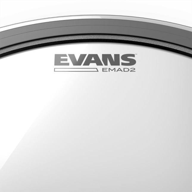 EVANS 26" EMAD2 Clear Bass Batter Drumhead