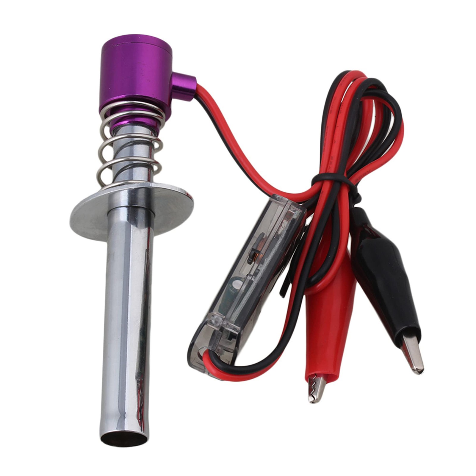 Electronic Glow Plug Starter Igniter Nitro RC Car BQLZR Purple Upgraded 6V -24V