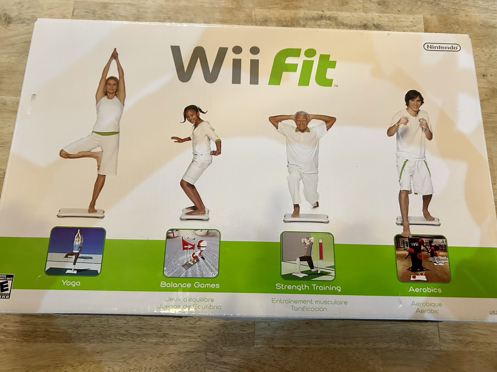Wii Fit Balance Board & Wii Fit (Nintendo Wii). Untested