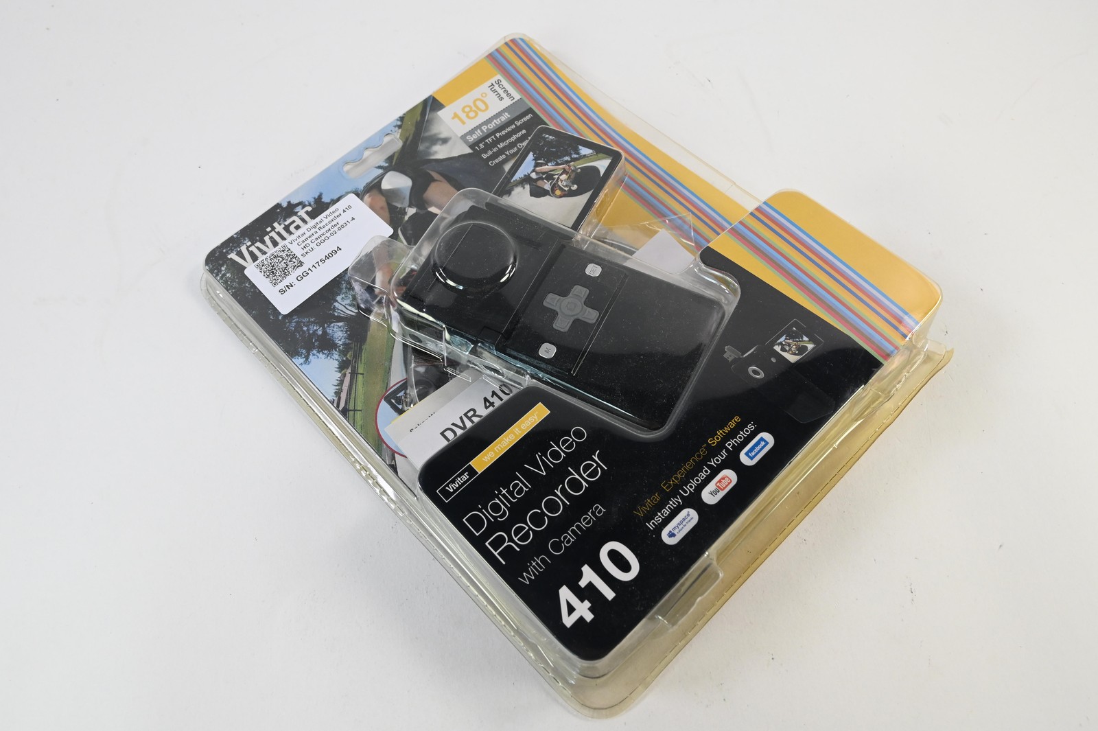 Vivitar Digital Video Camera Recorder 410 HD Camcorder #G094