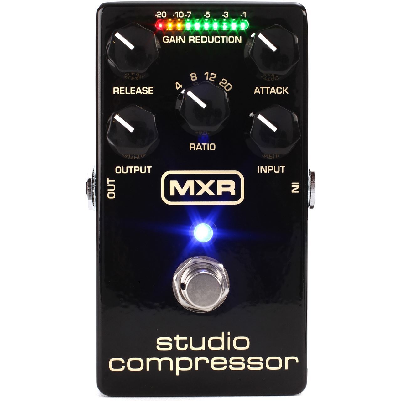 MXR M76 Studio Compressor Guitar Effects Pedal with Cables