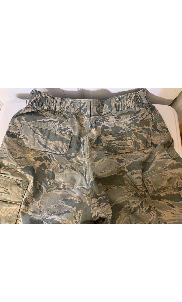 US Air Force 30 X 31 men utility trouser pant green camouflage cargo