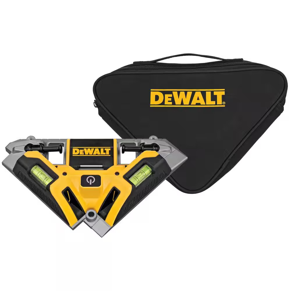 33 Ft. Twin Red Beam Square Laser Level Square