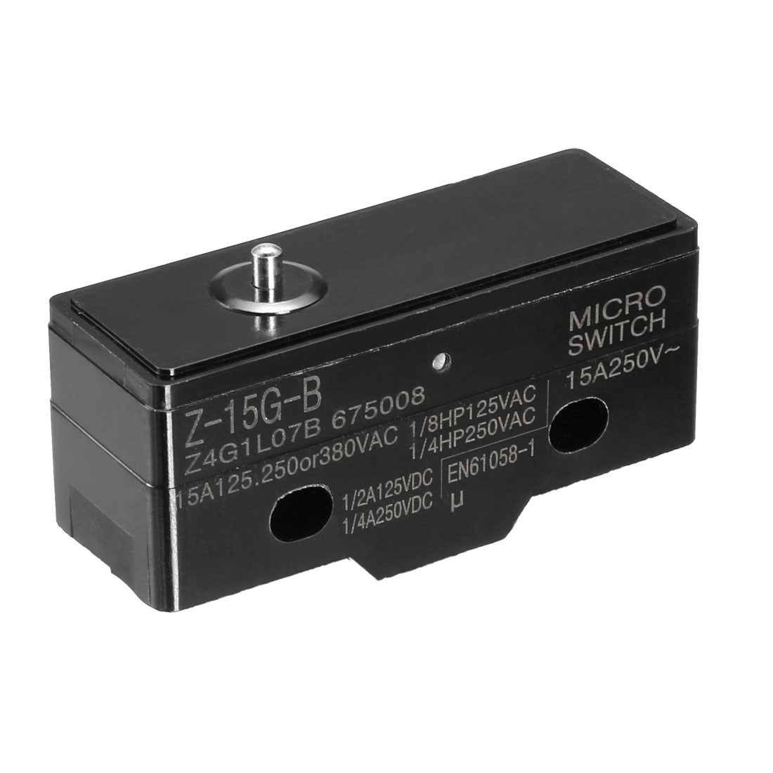 Z-15G-B 1NO + 1NC  Slim Reed Snap Button Type Micro Action Switch