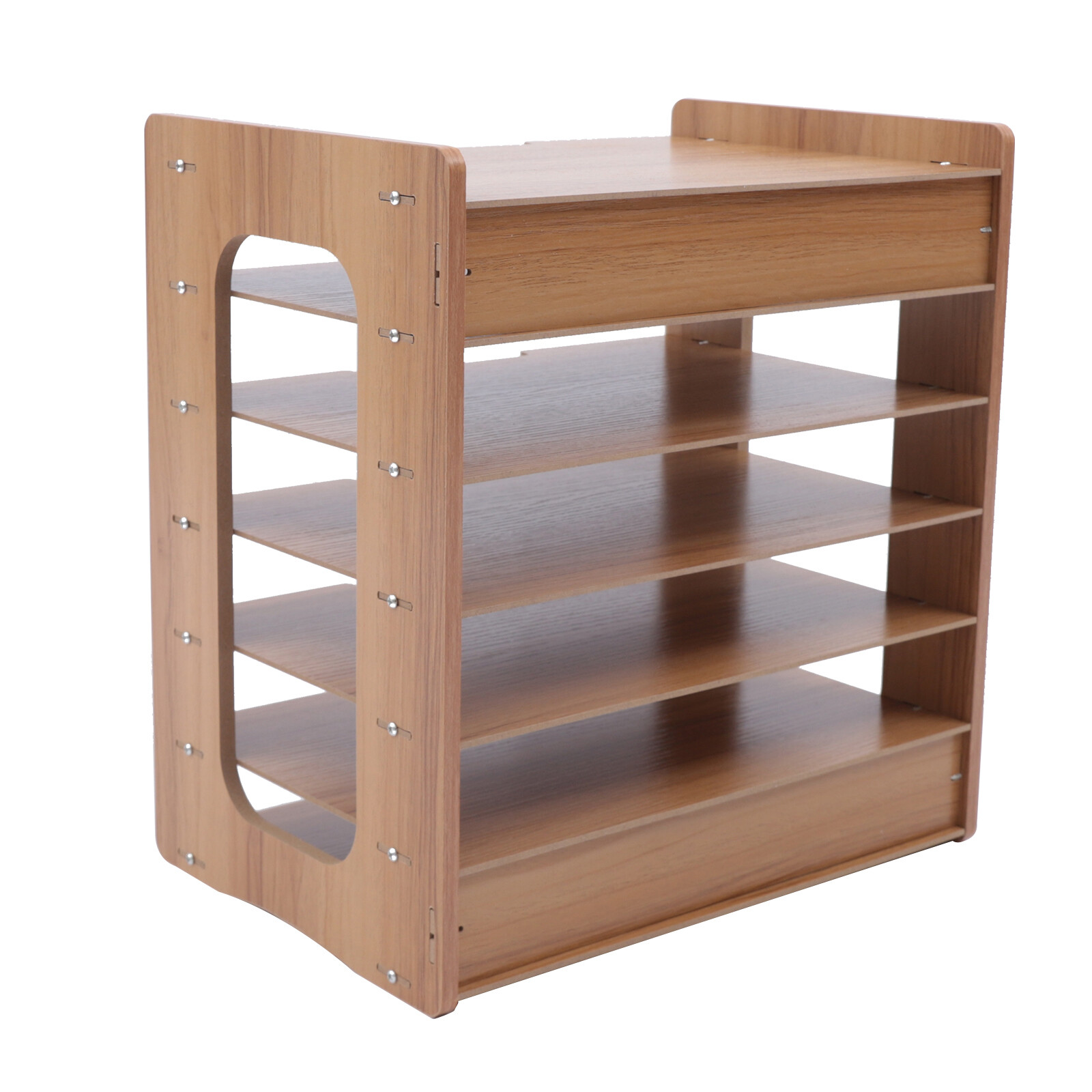 Desktop Organizer Paper File Holder For Home & Office Document Storage Rack